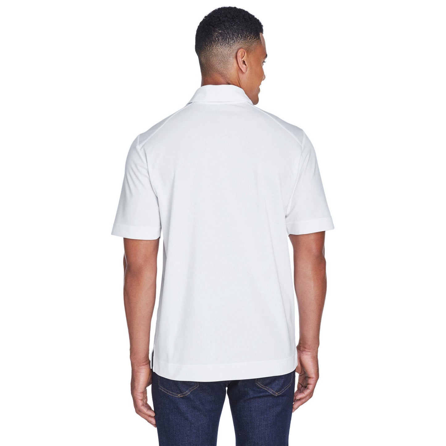 Black Polo Shirt - North End - Eco-Friendly Design