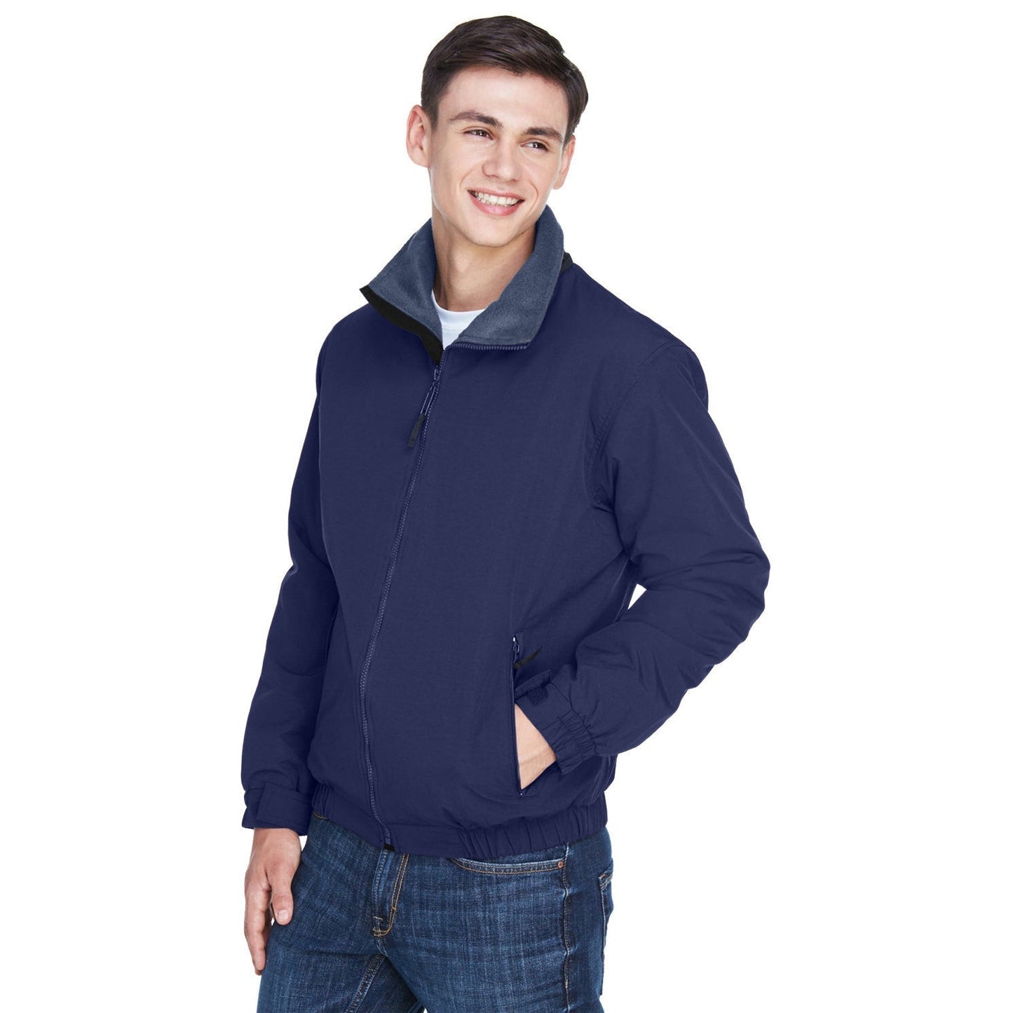 Black/Black Jacket - UltraClub - Water Resistant