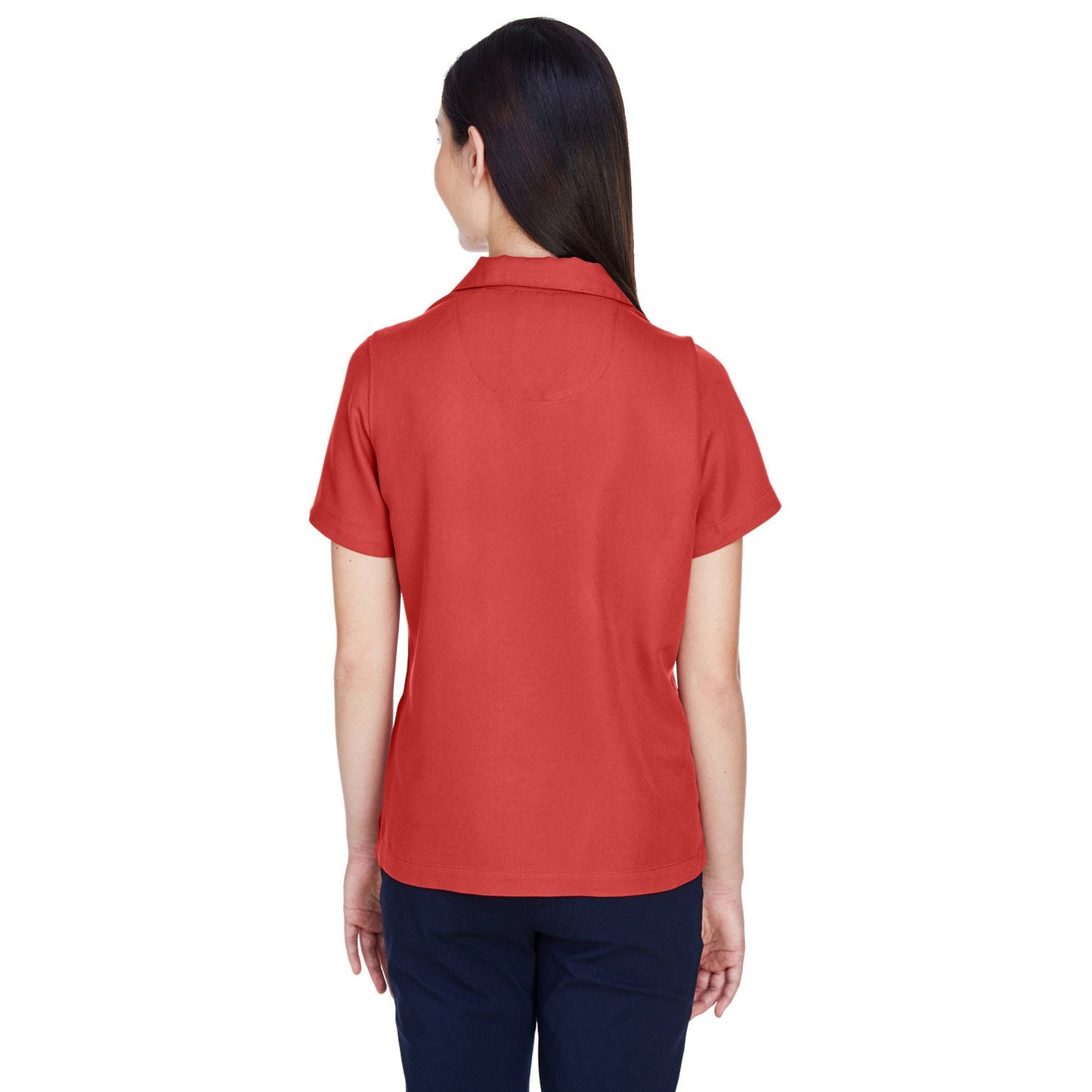 Brick Button Up Shirts - UltraClub - Soft Microfiber