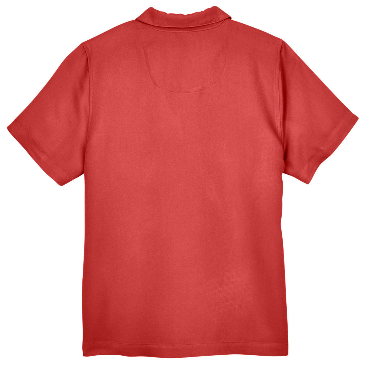 Brick Button Up Shirts - UltraClub - Soft Microfiber