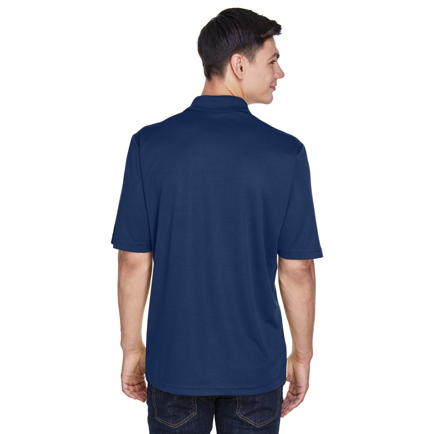 Black/Carbon Polo Shirt - Core 365 - Moisture-Wicking