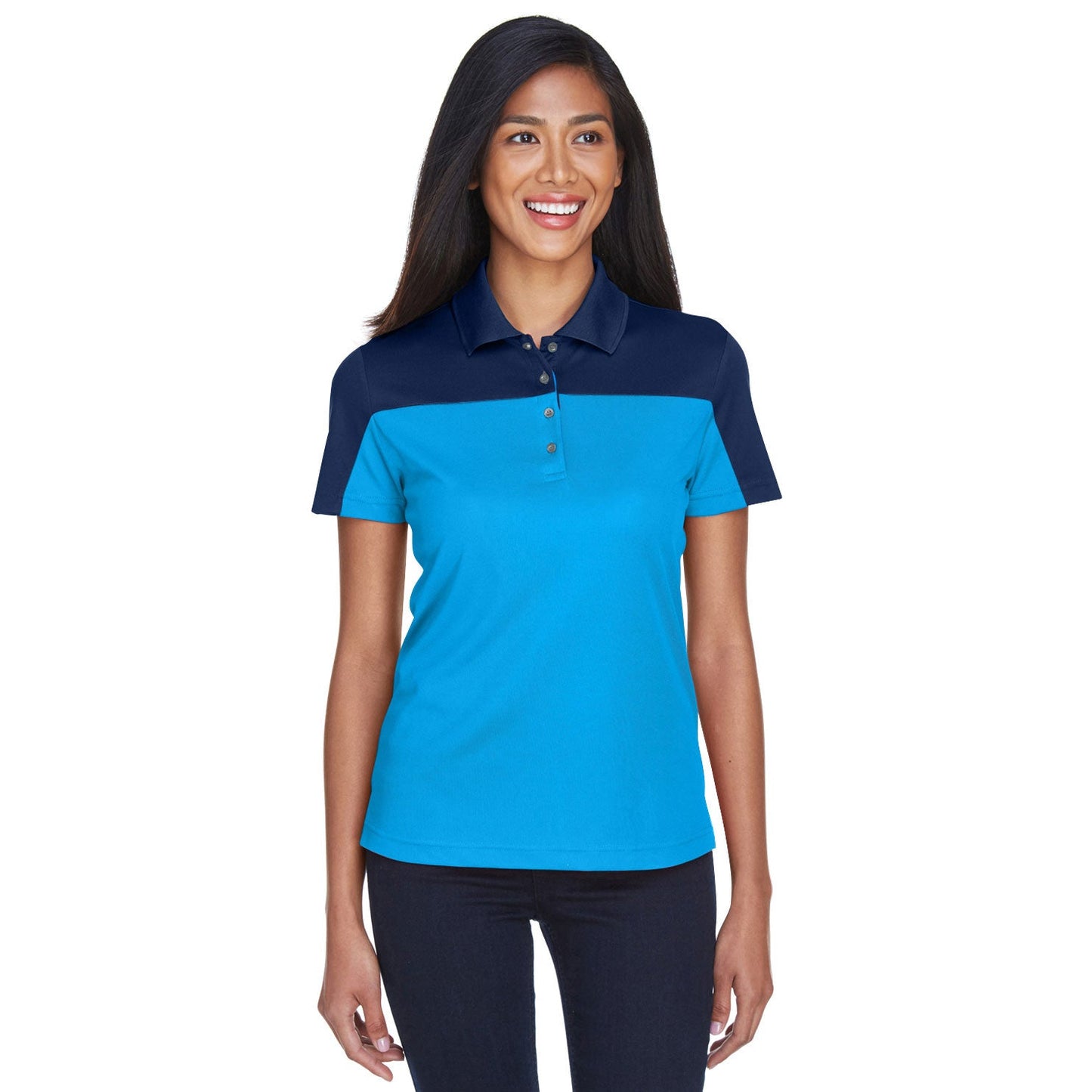 Black/Carbon Polo Shirt - Core 365 - Performance Style