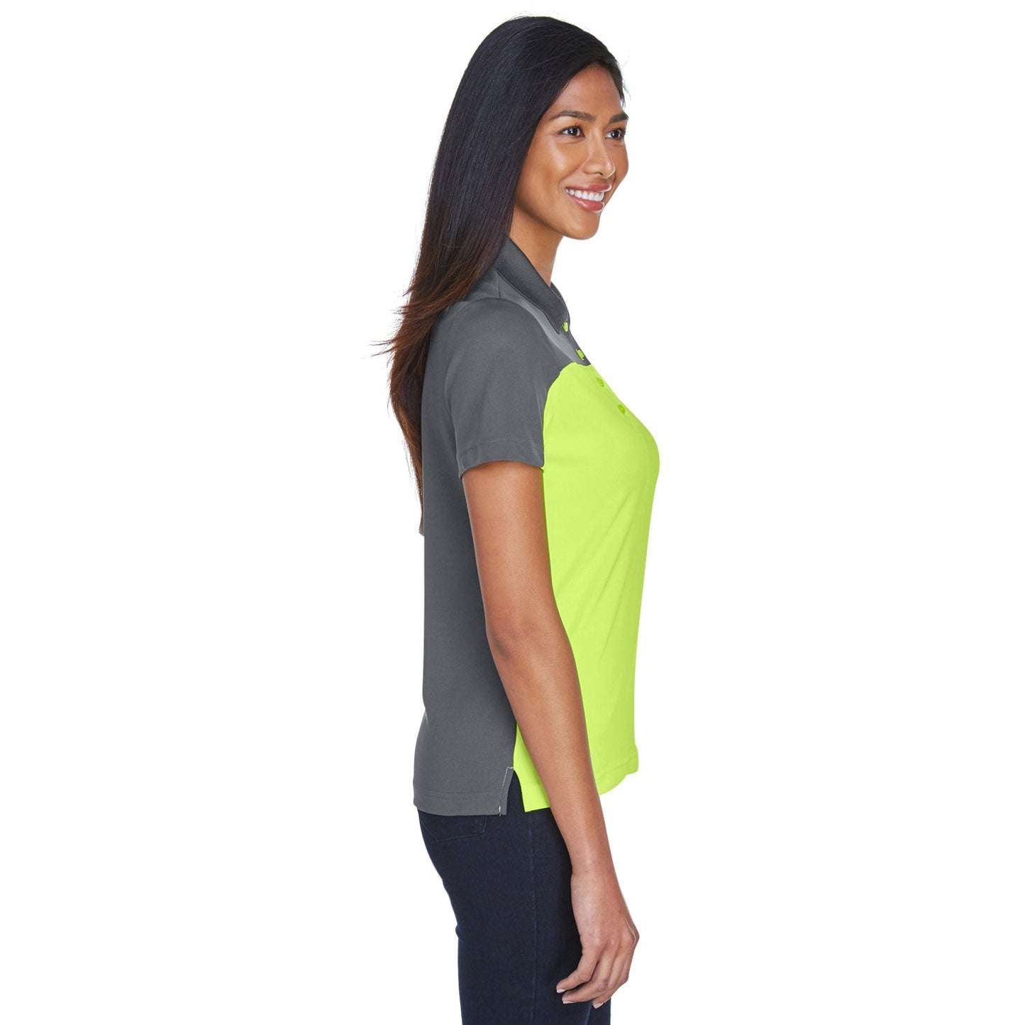 Black/Carbon Polo Shirt - Core 365 - Performance Style
