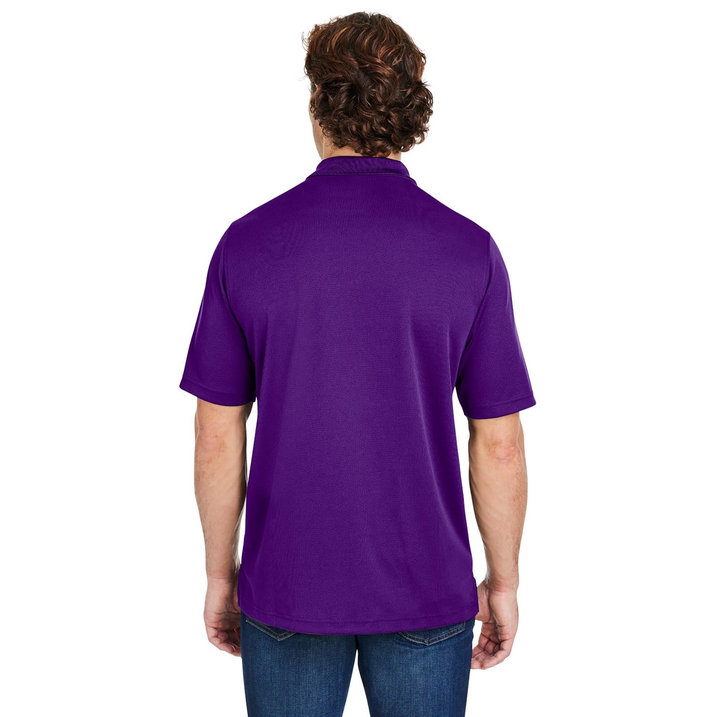 Black Polo Shirt - Core 365 - Snag Resistant Fabric