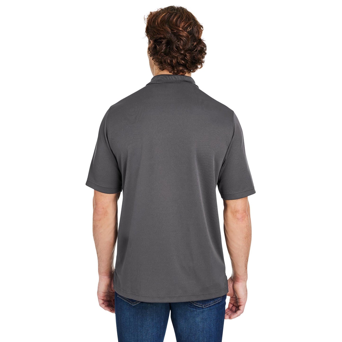 Black Polo Shirt - Core 365 - Snag Resistant Fabric
