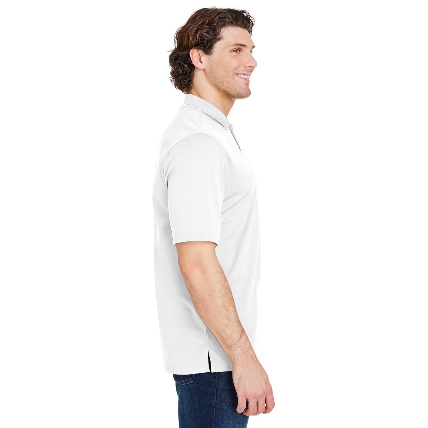 Black Polo Shirt - Core 365 - Snag Resistant Fabric