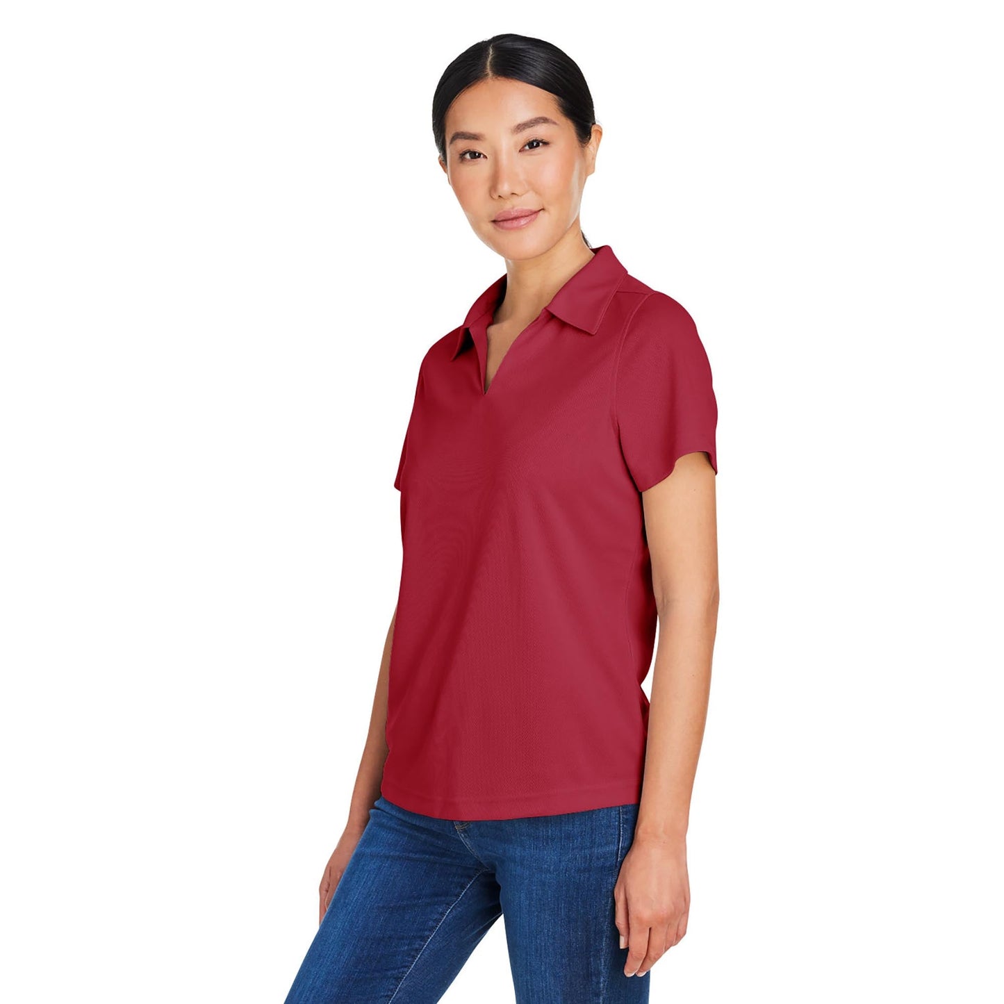 Black Polo Shirt - Core 365 - Snag Resistant Mesh