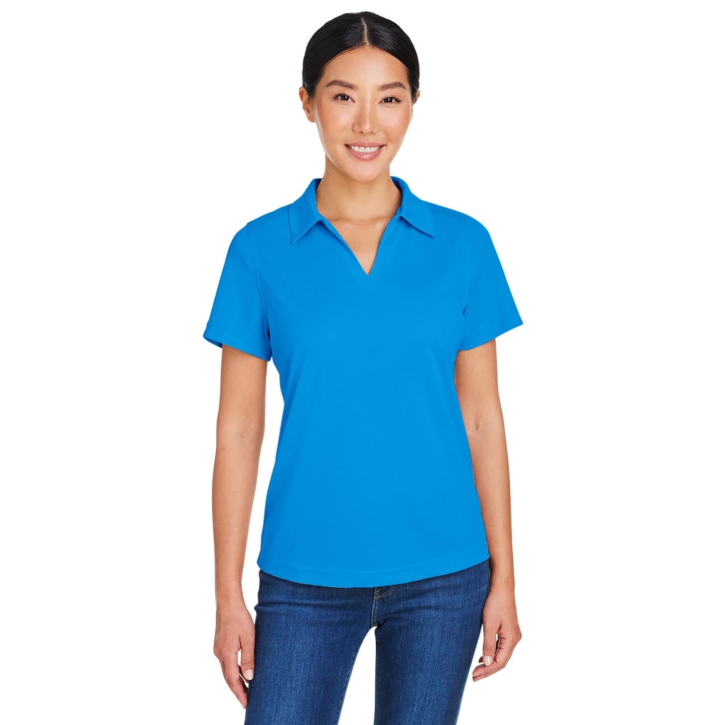 Black Polo Shirt - Core 365 - Snag Resistant Mesh