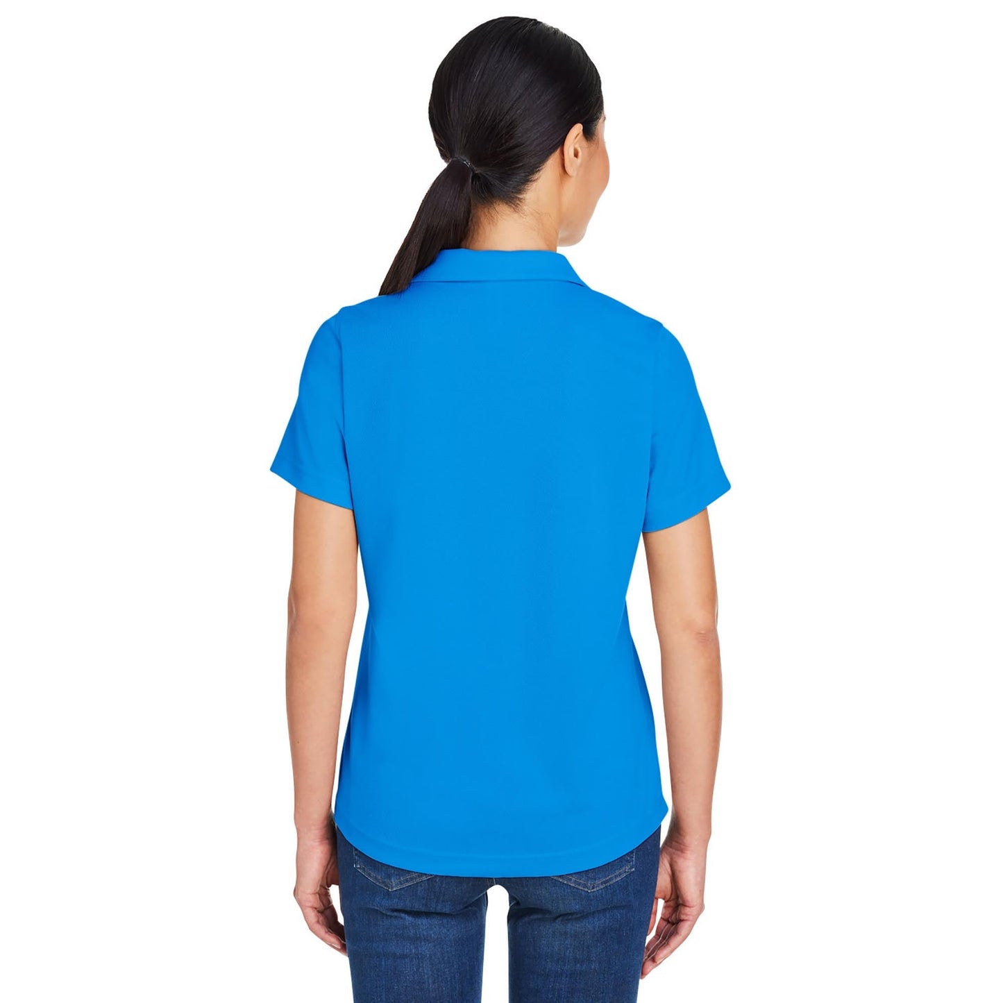 Black Polo Shirt - Core 365 - Snag Resistant Mesh