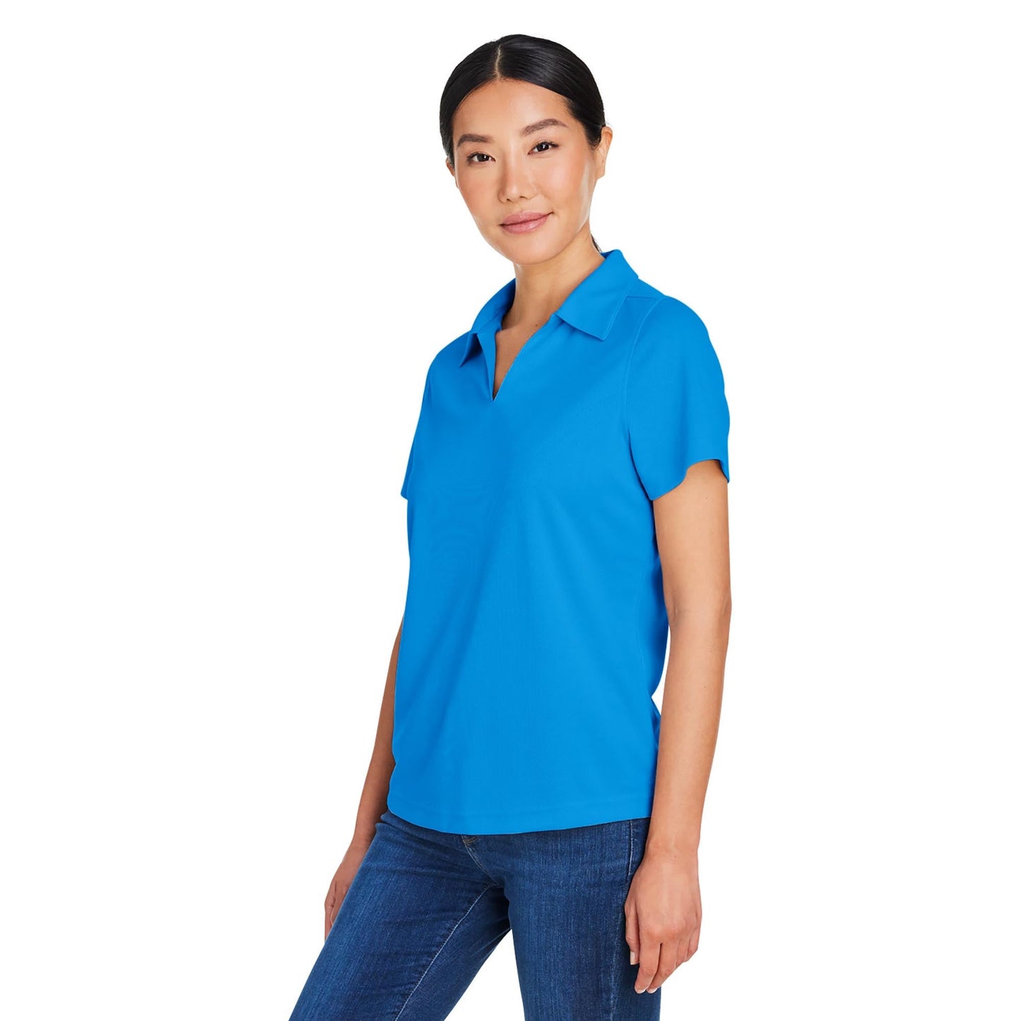 Black Polo Shirt - Core 365 - Snag Resistant Mesh