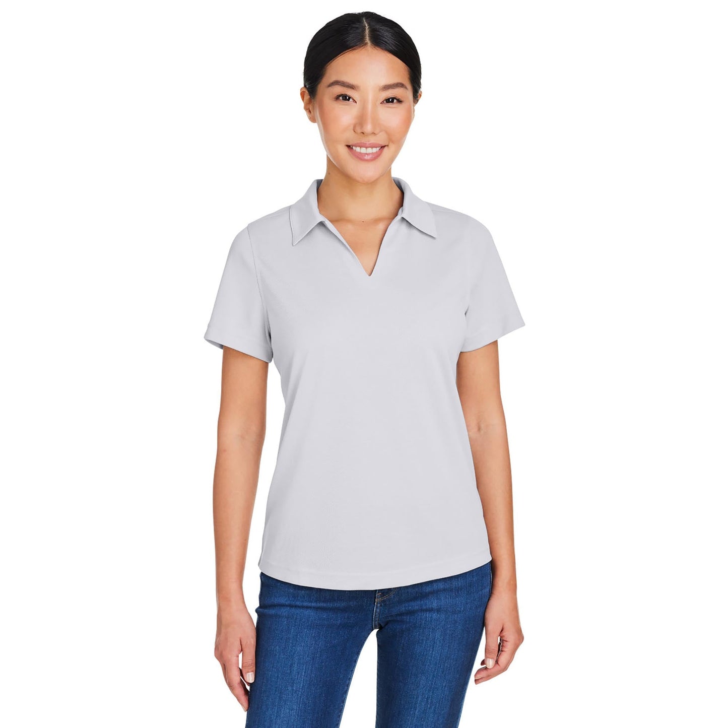 Black Polo Shirt - Core 365 - Snag Resistant Mesh