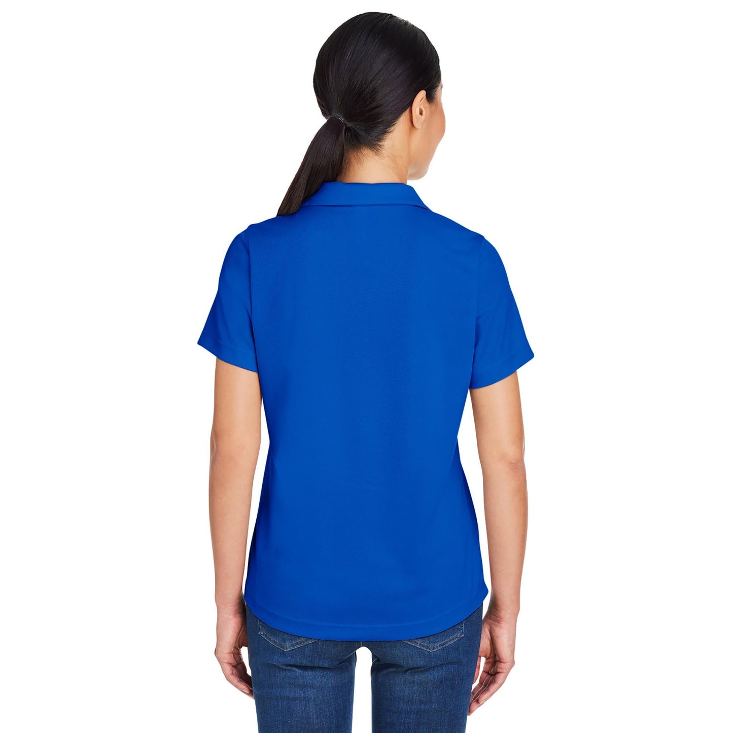 Black Polo Shirt - Core 365 - Snag Resistant Mesh