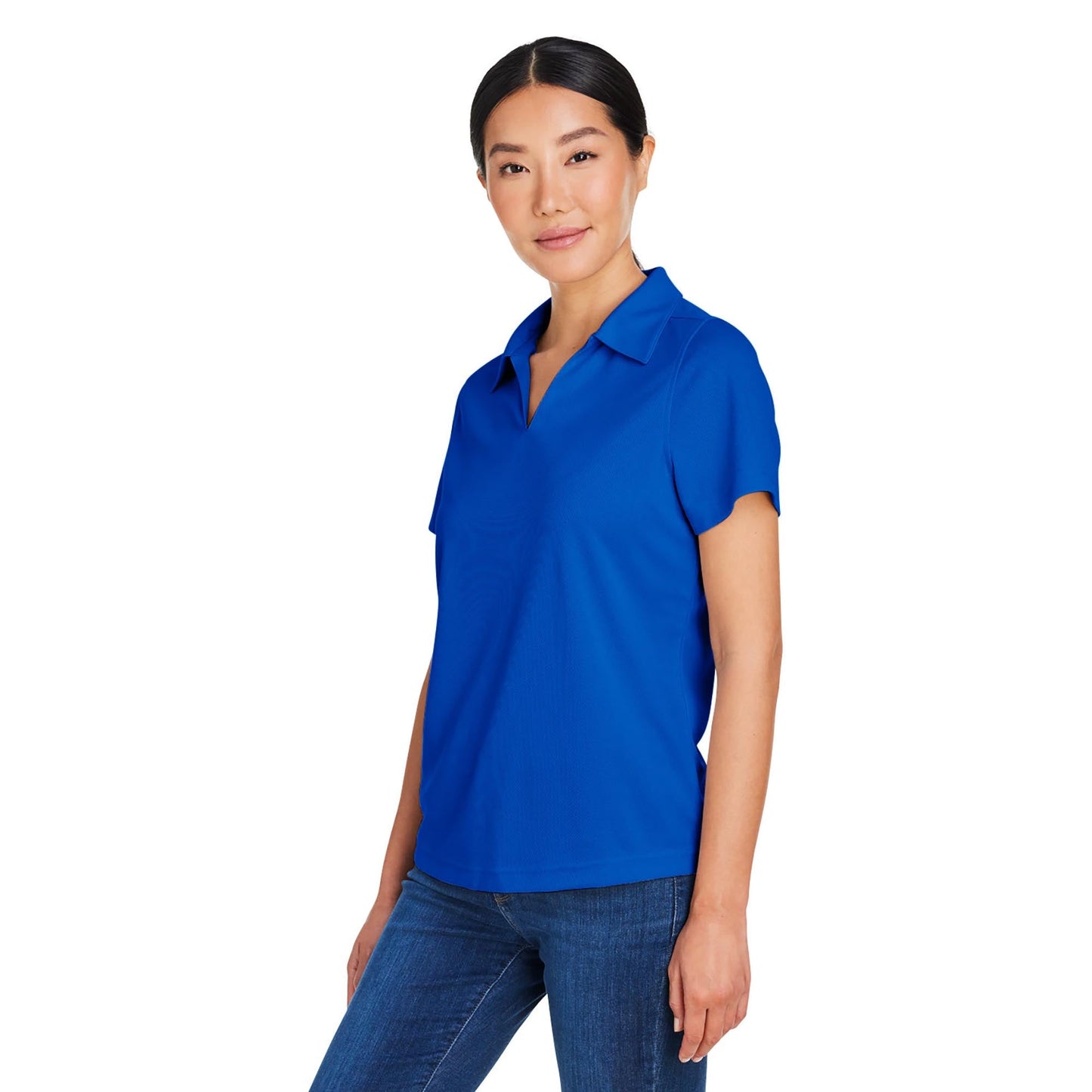 Black Polo Shirt - Core 365 - Snag Resistant Mesh