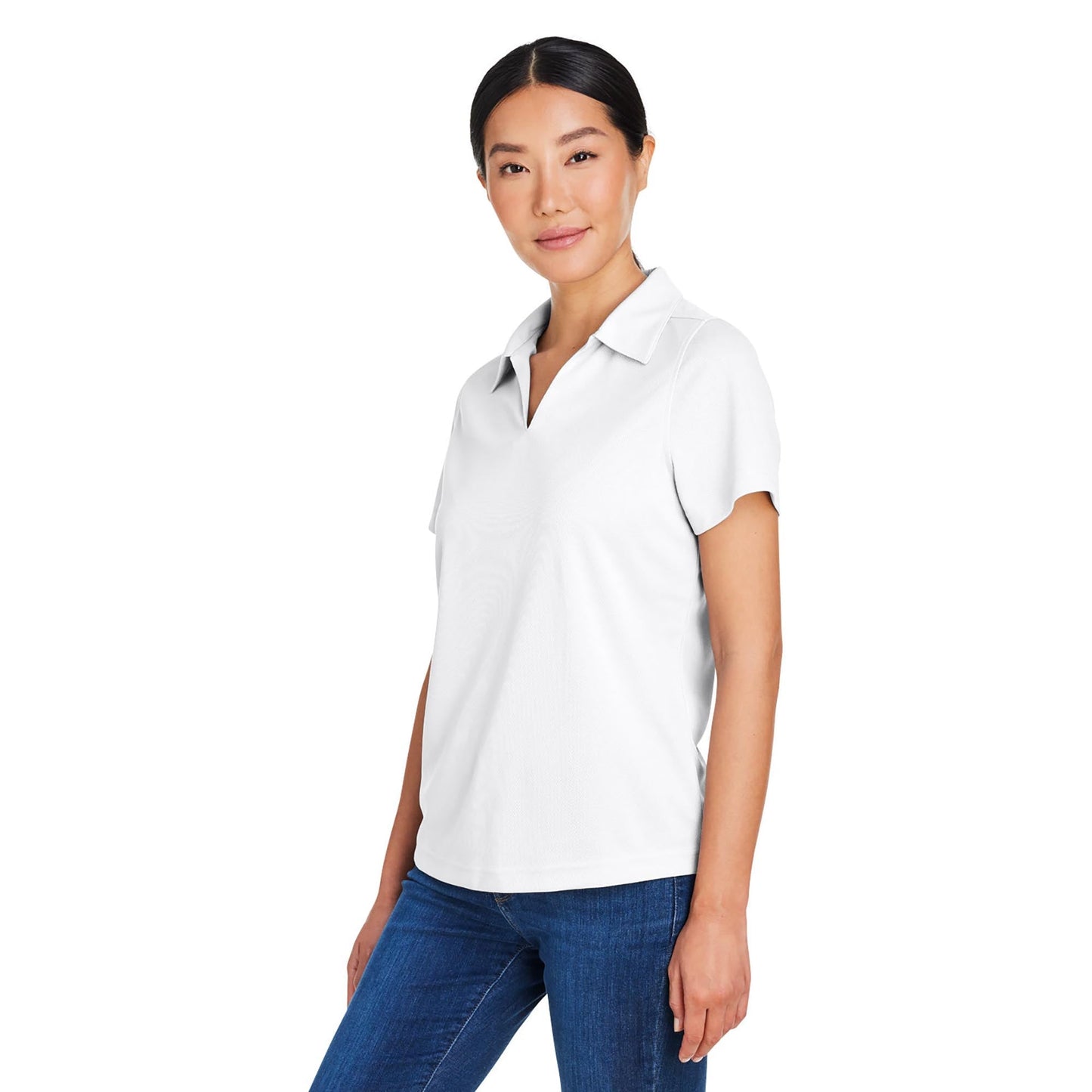 Black Polo Shirt - Core 365 - Snag Resistant Mesh
