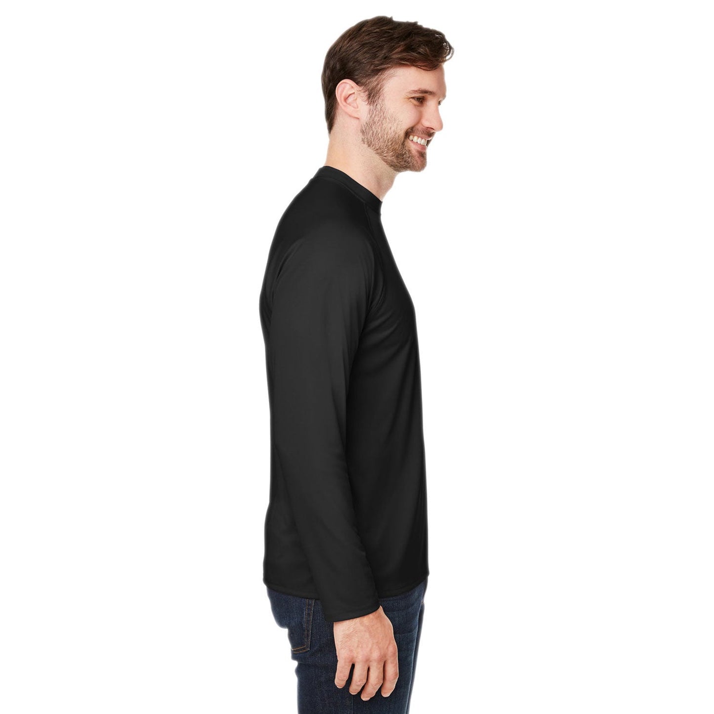 Black T-Shirts - Core 365 - UV Protection 50+