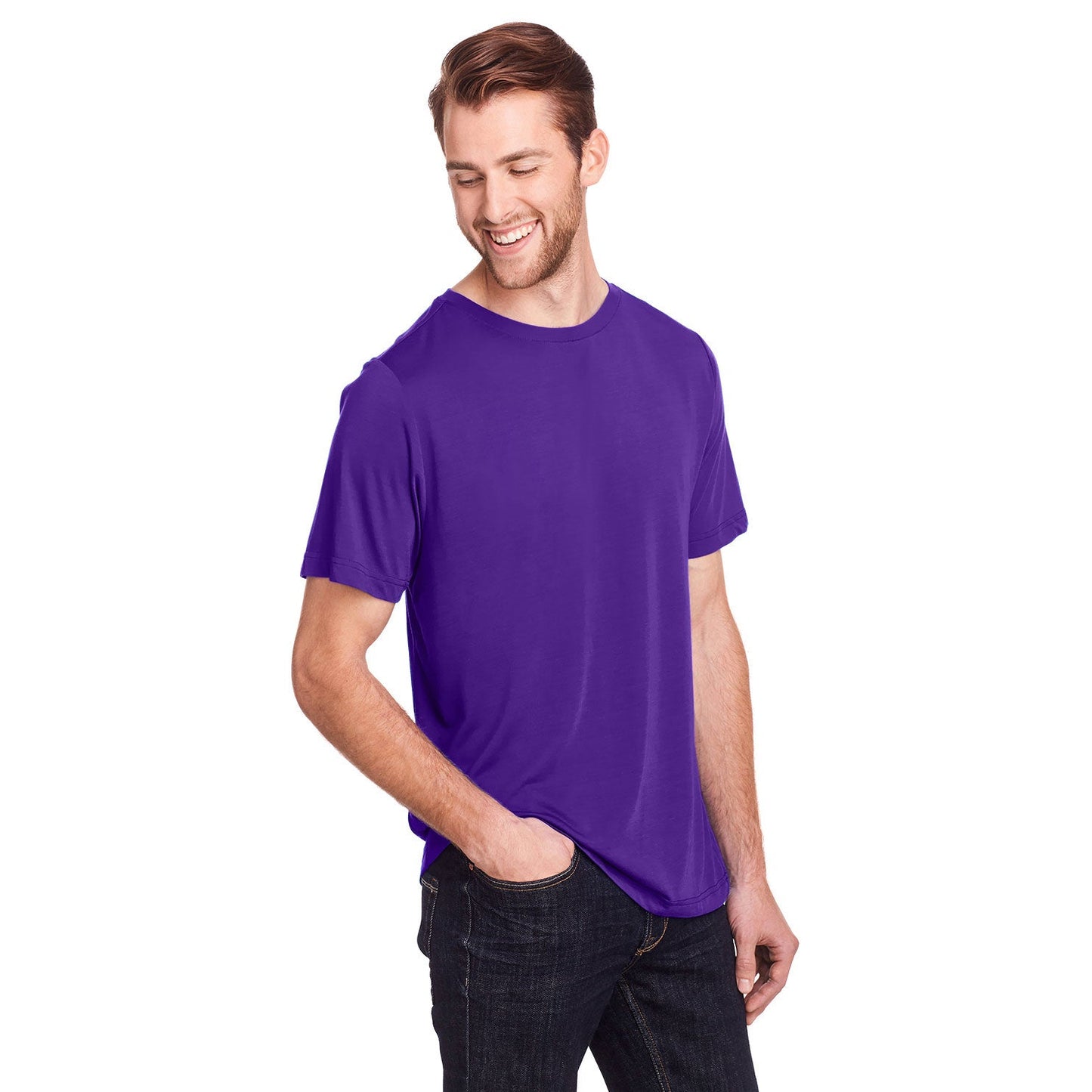 Black T-Shirts - Core 365 - Moisture Wicking Fabric