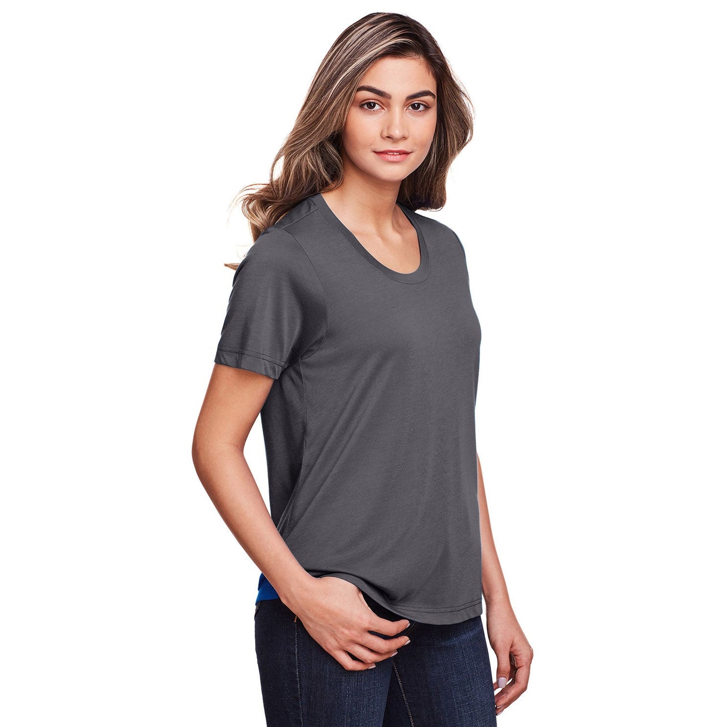 Black T-Shirts - Core 365 - Ladies Performance Soft