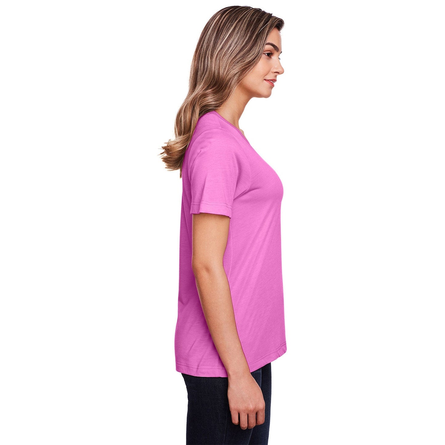 Black T-Shirts - Core 365 - Ladies Performance Soft