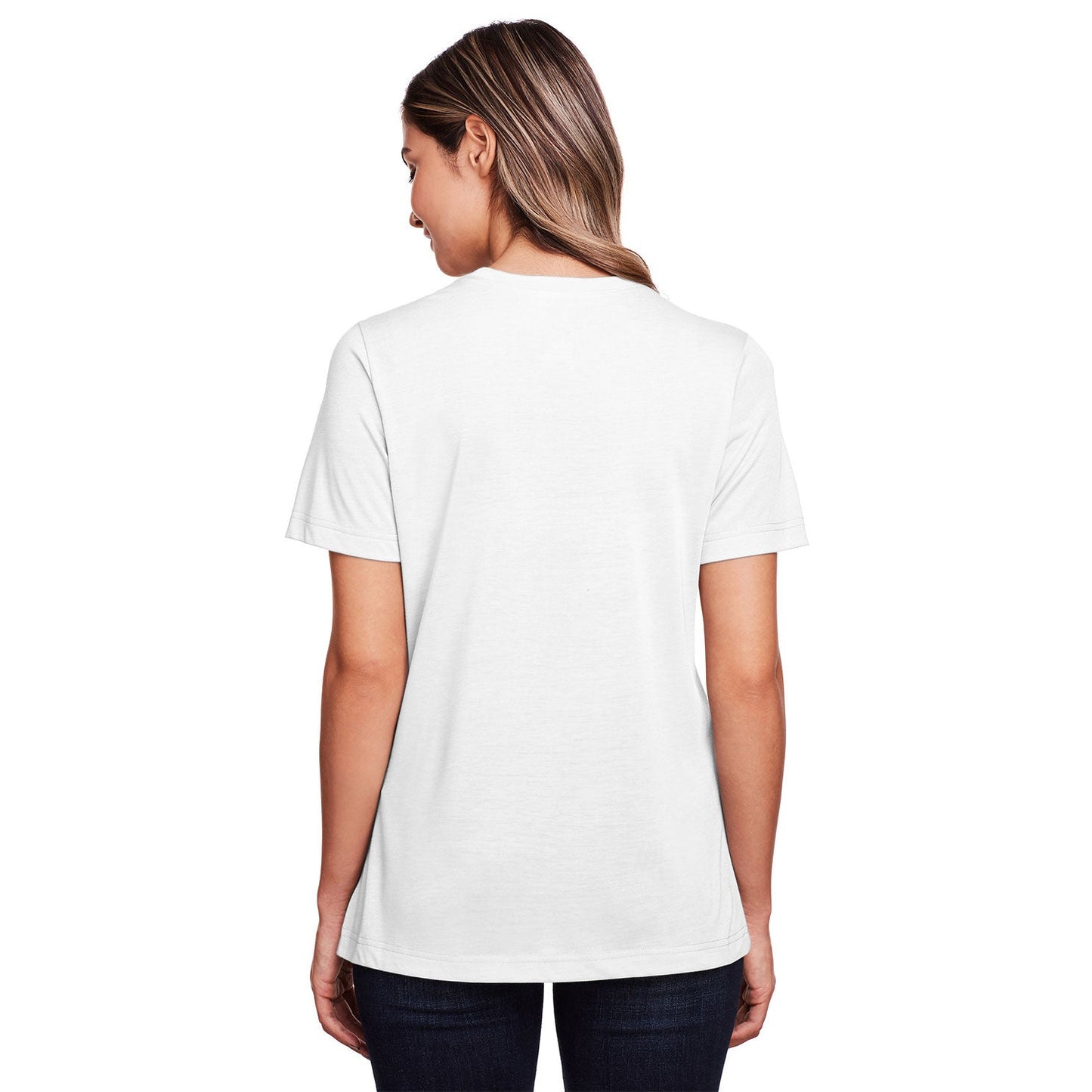 Black T-Shirts - Core 365 - Ladies Performance Soft