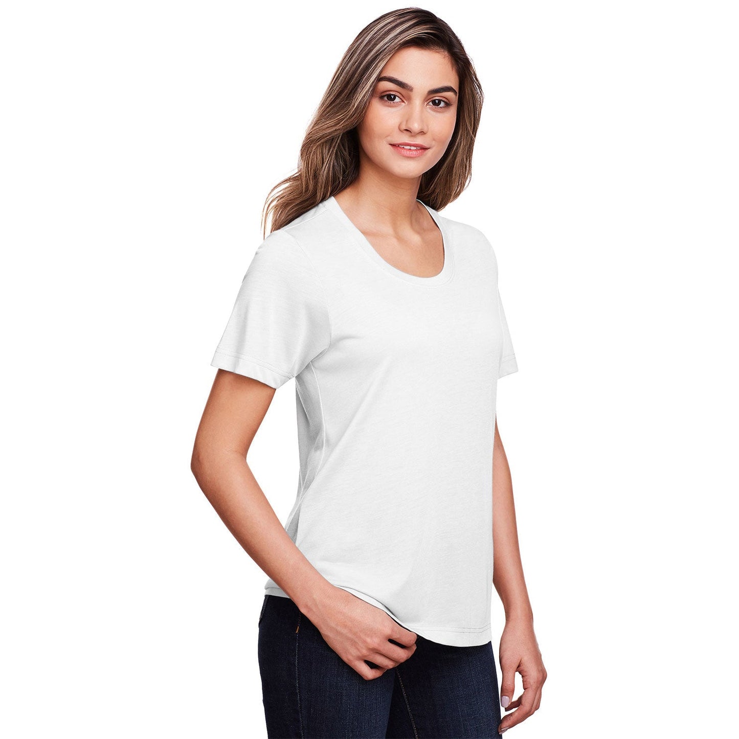 Black T-Shirts - Core 365 - Ladies Performance Soft