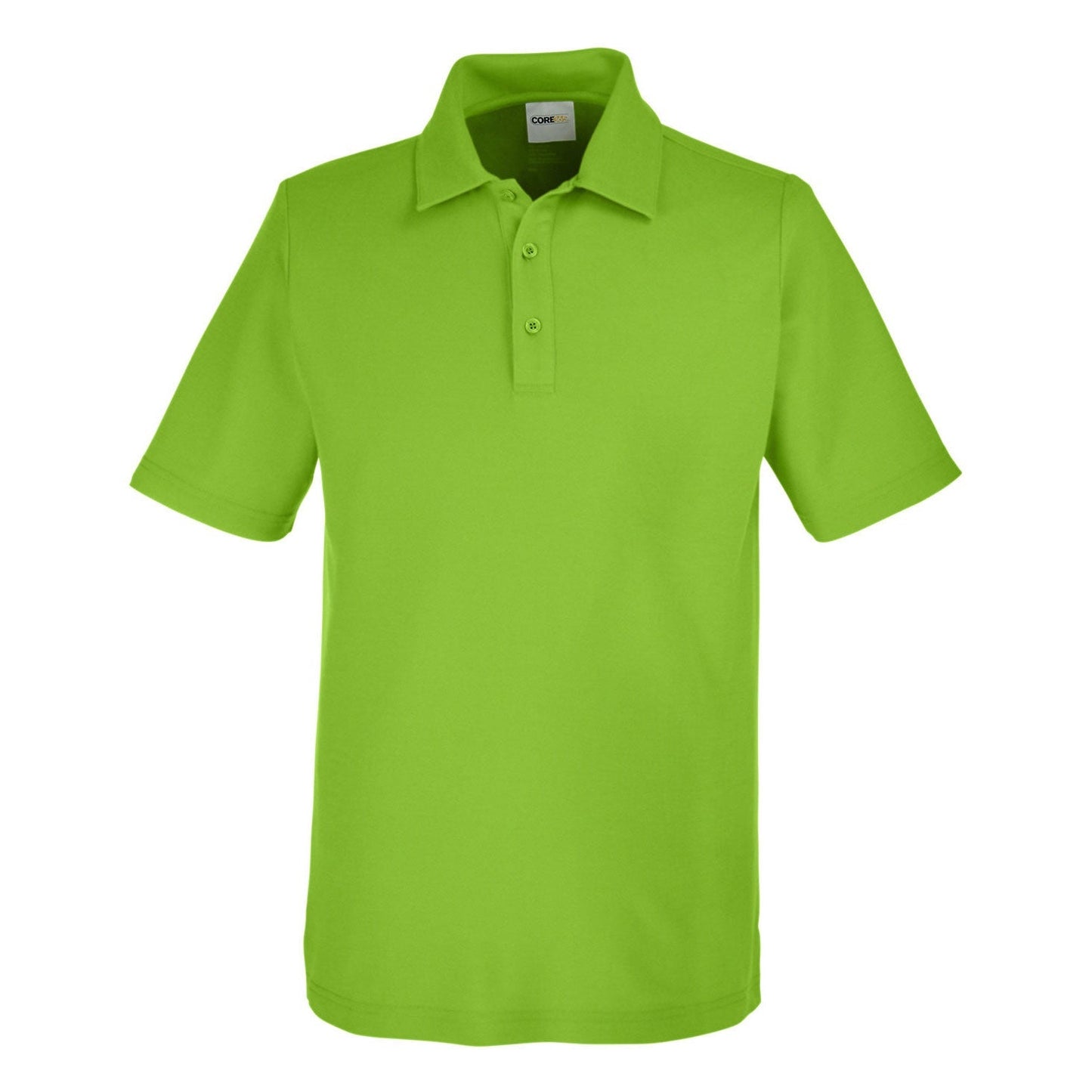 Black Polo Shirt - Core 365 - Soft Performance