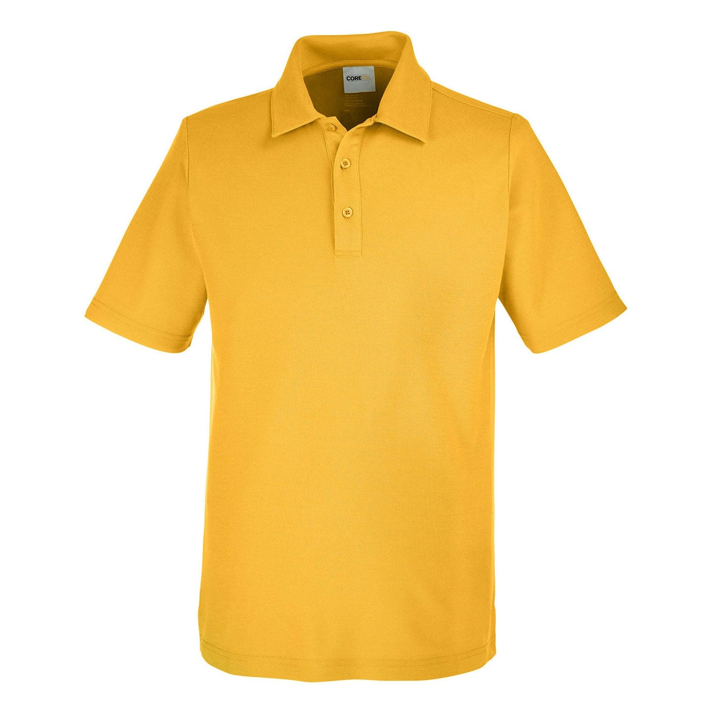 Black Polo Shirt - Core 365 - Soft Performance