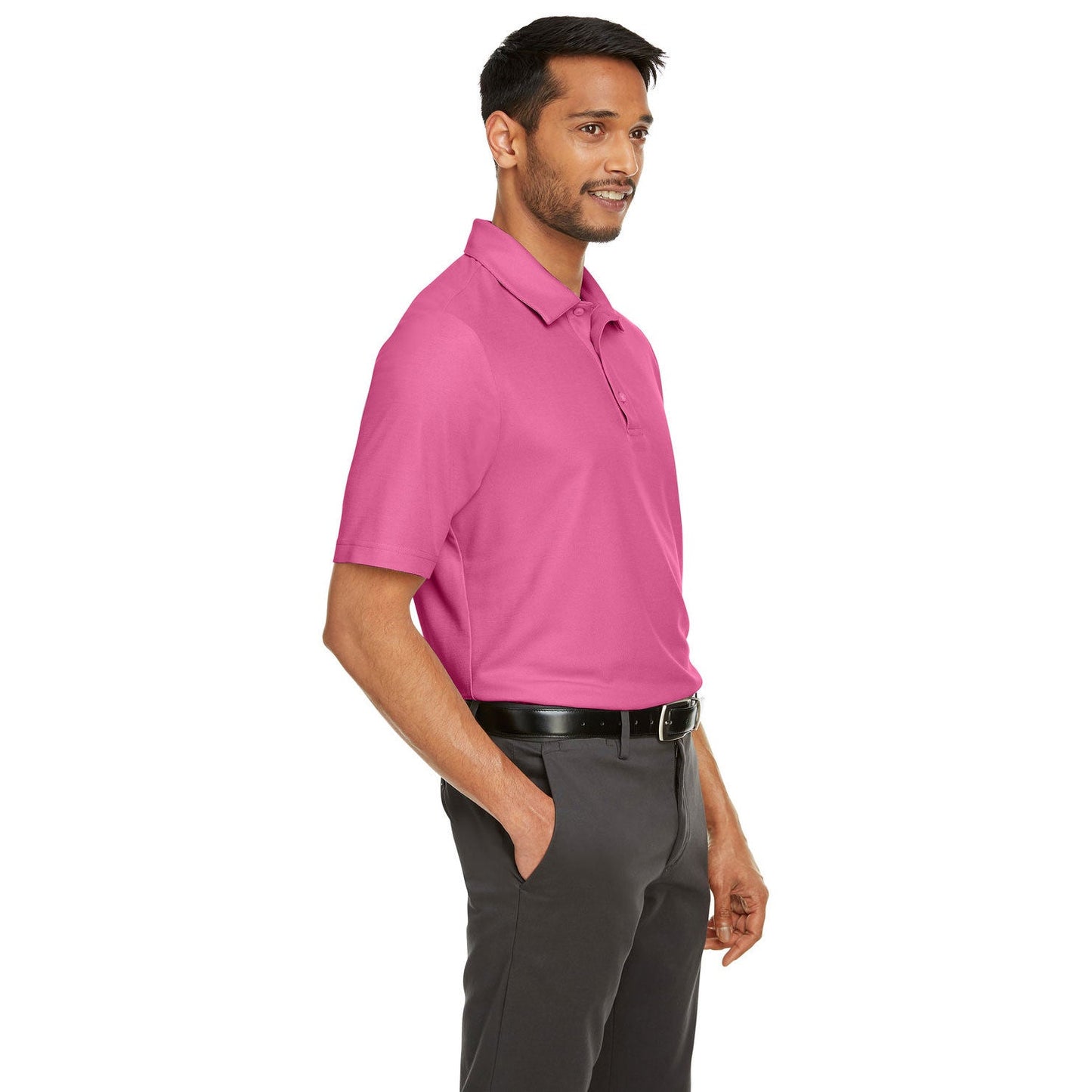 Black Polo Shirt - Core 365 - Soft Performance