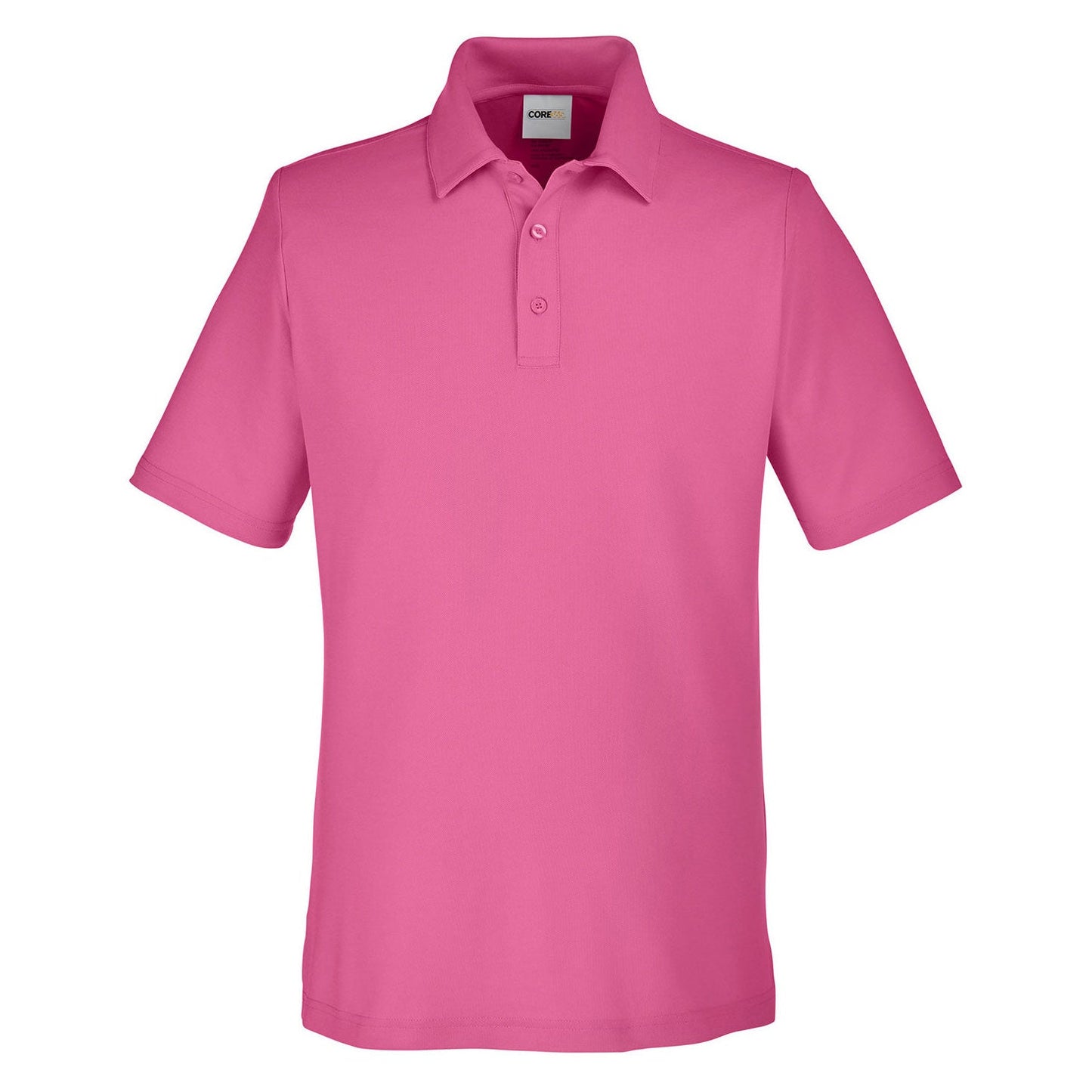 Black Polo Shirt - Core 365 - Soft Performance