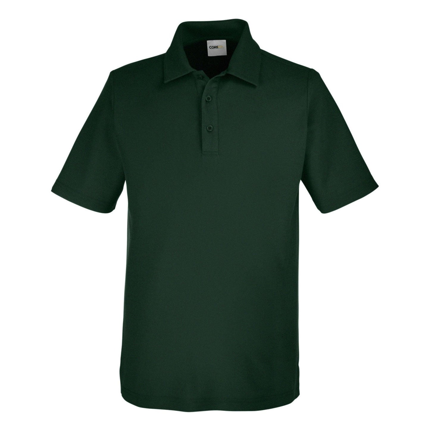 Black Polo Shirt - Core 365 - Soft Performance