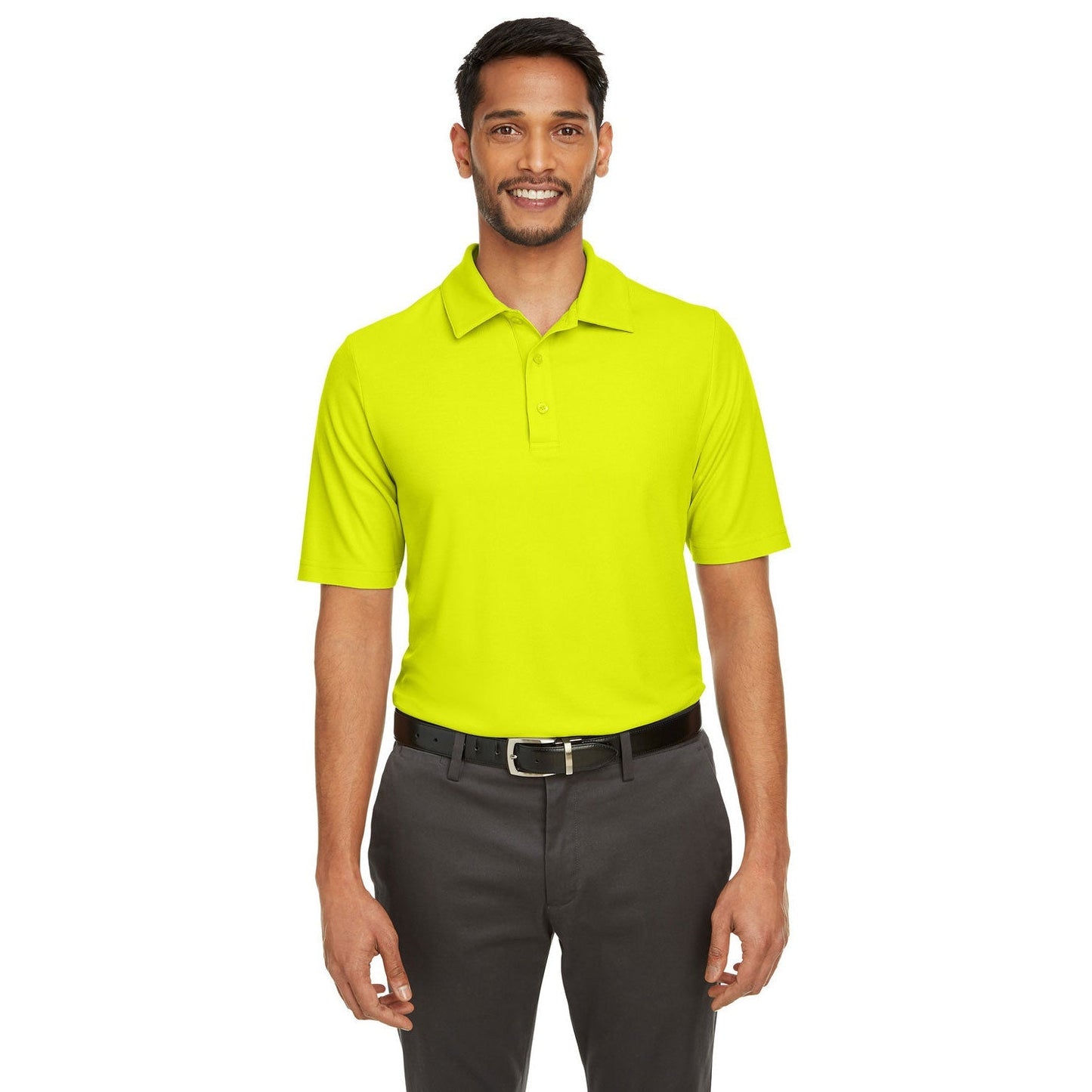 Black Polo Shirt - Core 365 - Soft Performance