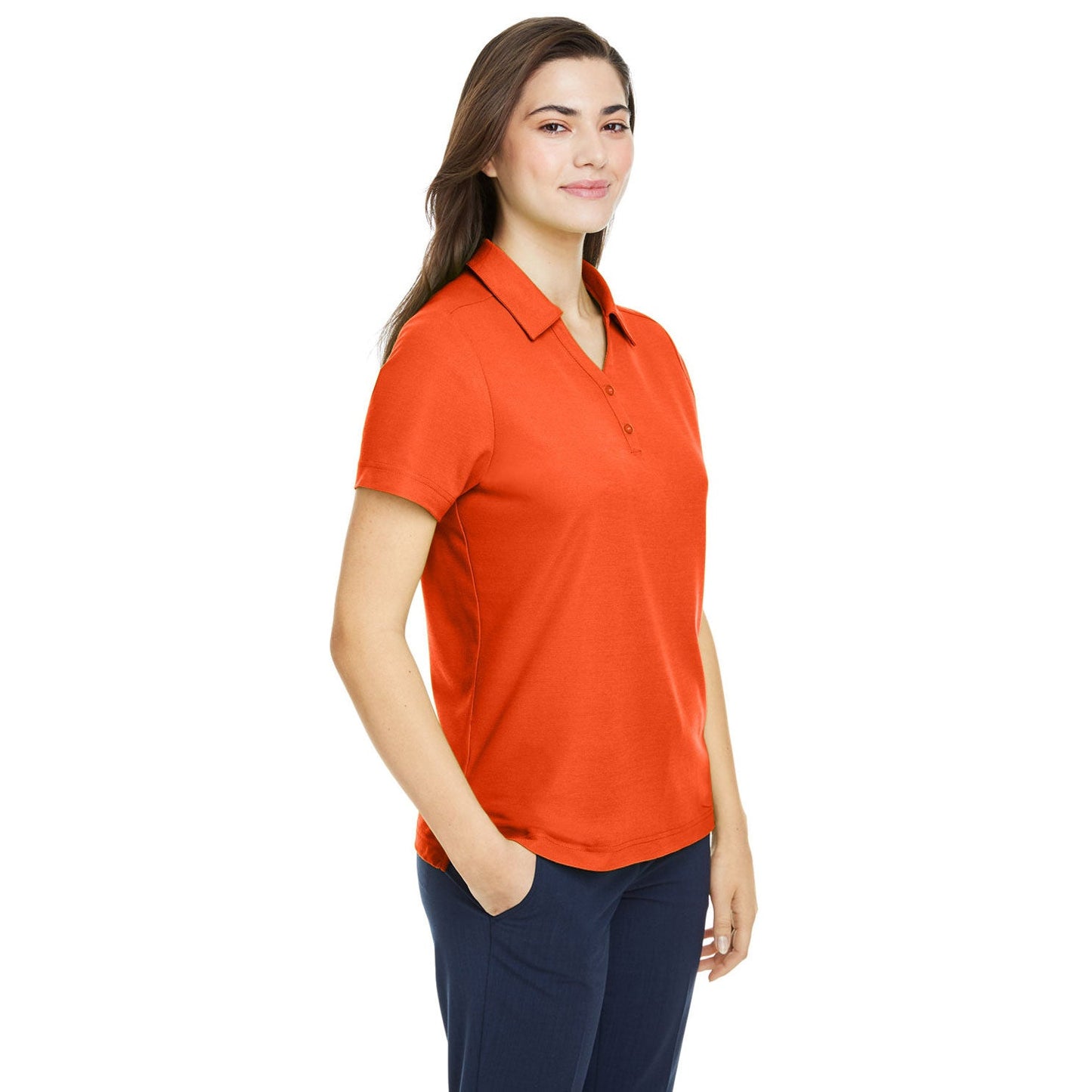 Black Polo Shirts - Core 365 - Soft Polyester Pique