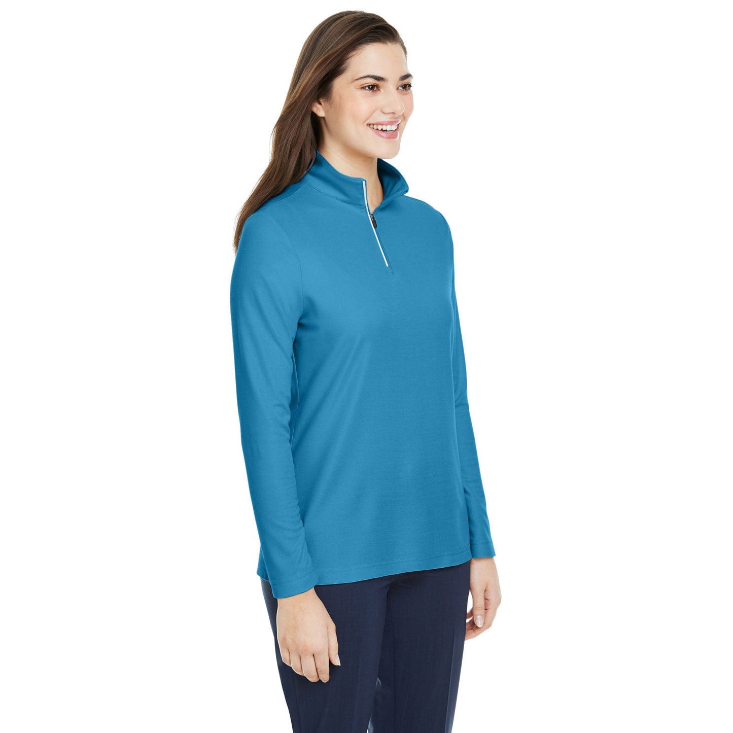 Black Sweatshirts - Core 365 - Soft Pique Quarter-Zip