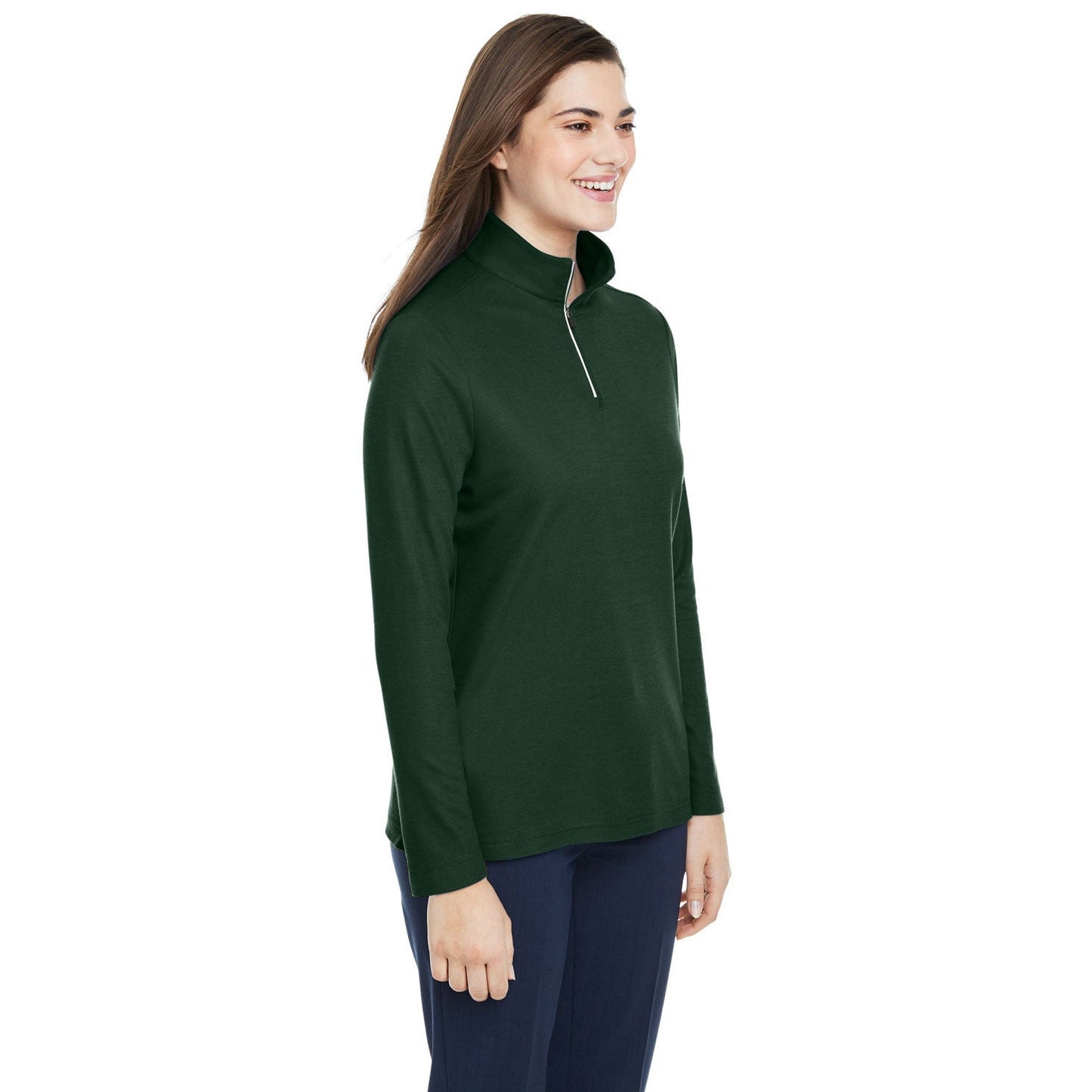 Black Sweatshirts - Core 365 - Soft Pique Quarter-Zip