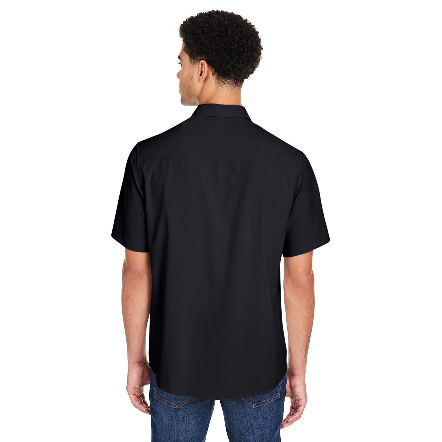 Black Button Up Shirts - Core 365 - Quick Dry Performance