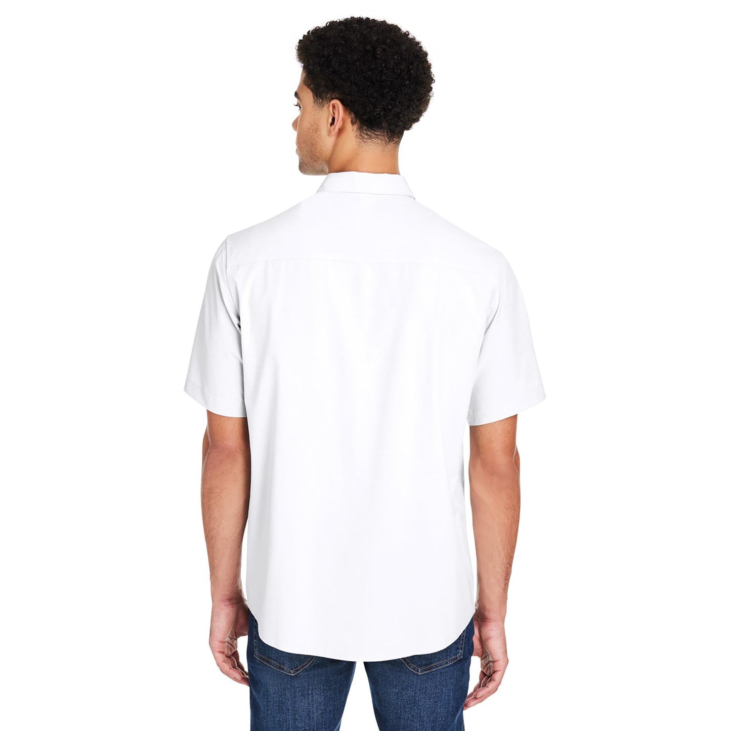 Black Button Up Shirts - Core 365 - Quick Dry Performance