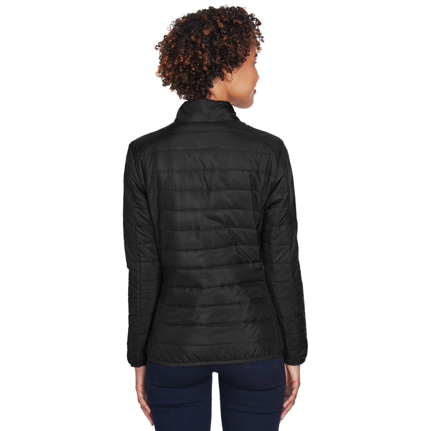 Black Packable Jacket - Core 365 - Lightweight Design