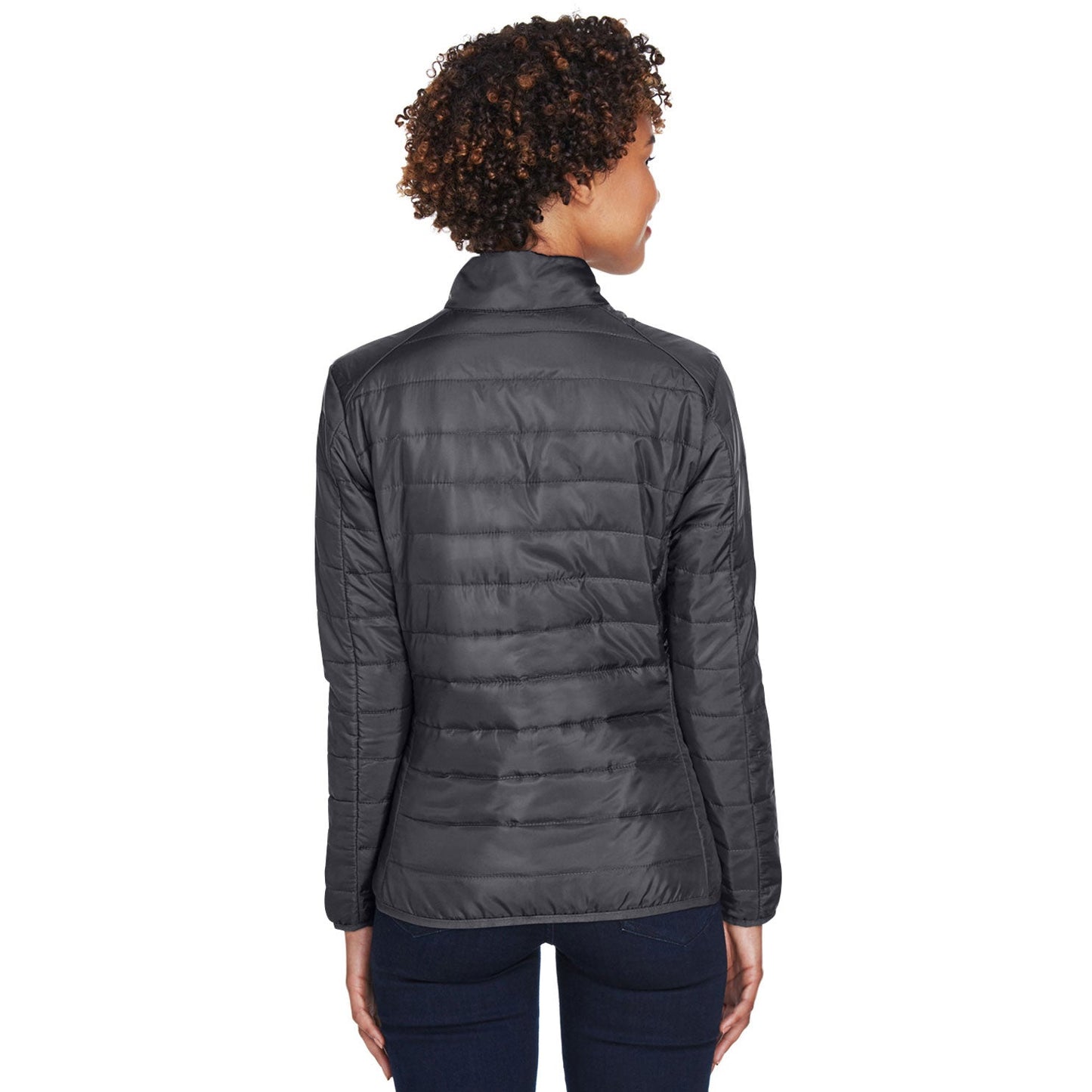 Black Packable Jacket - Core 365 - Lightweight Design