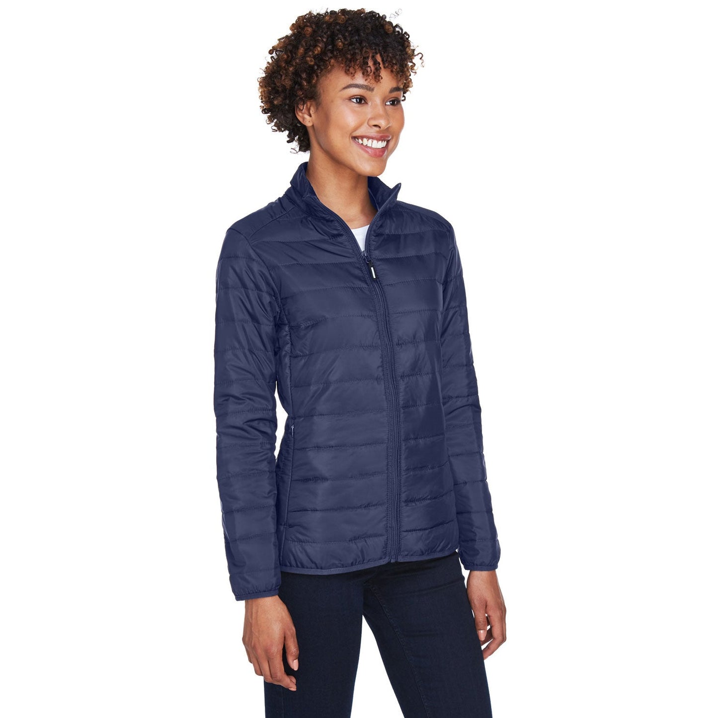 Black Packable Jacket - Core 365 - Lightweight Design