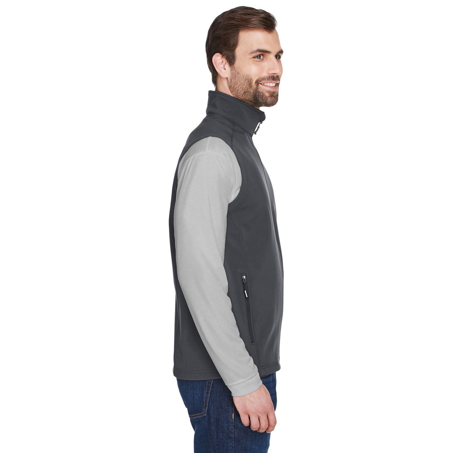 Black Vests - Core 365 - Soft Shell Fleece