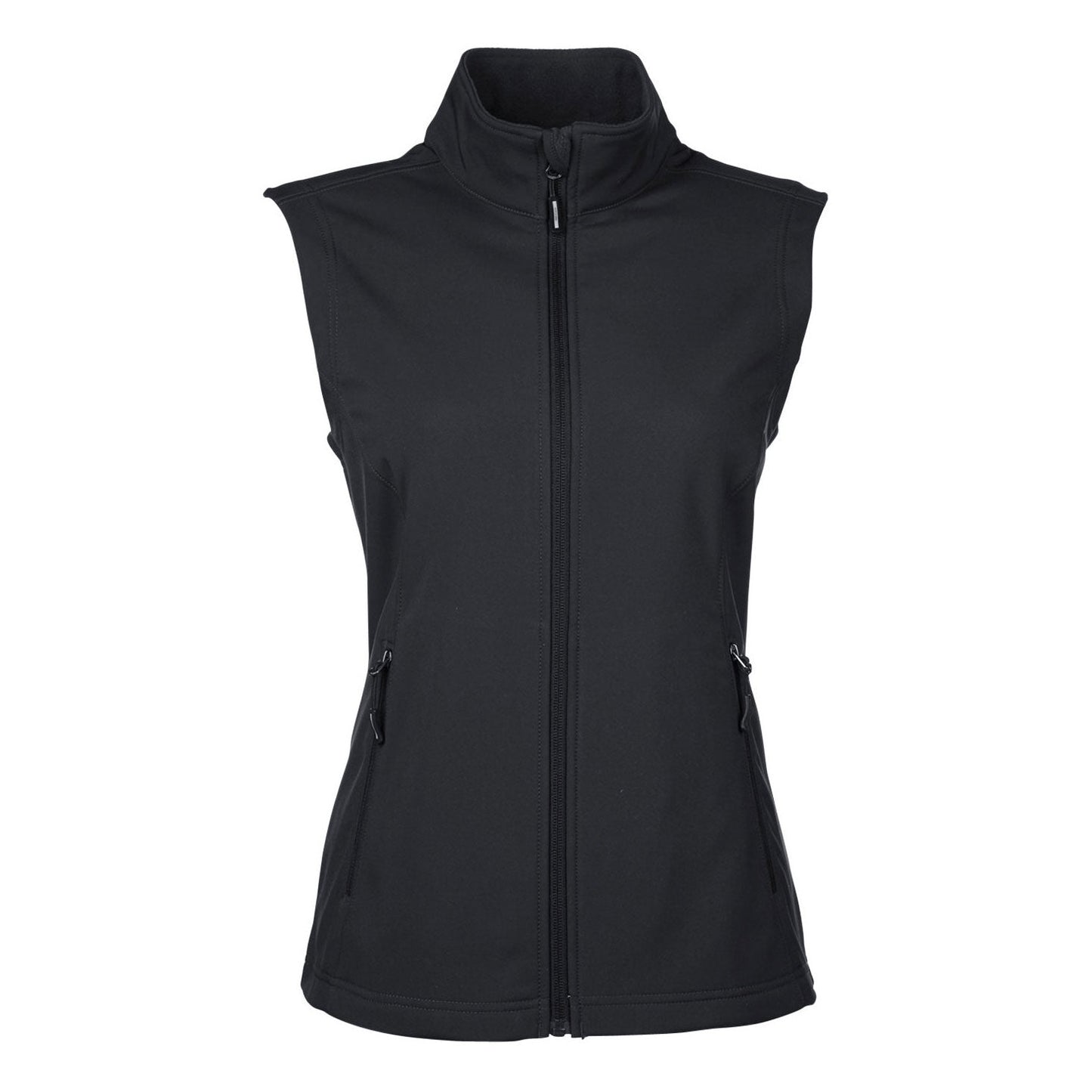 Black Vests - Core 365 - Warm Fleece Shell - Stylish Comfort