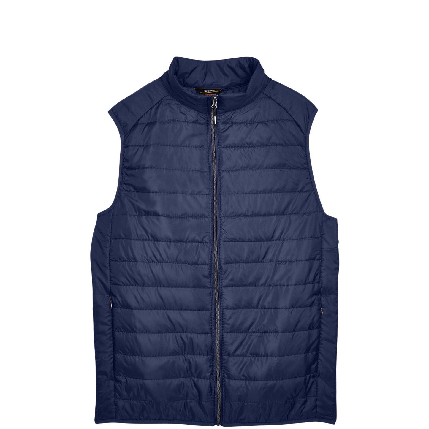 Black Puffer Vest - Core 365 - Packable Design