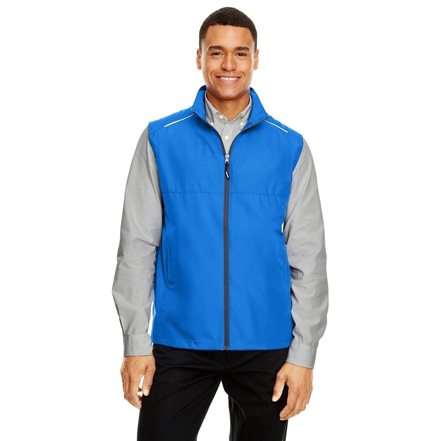 Black Vests - Core 365 - Lightweight Water-Resistant