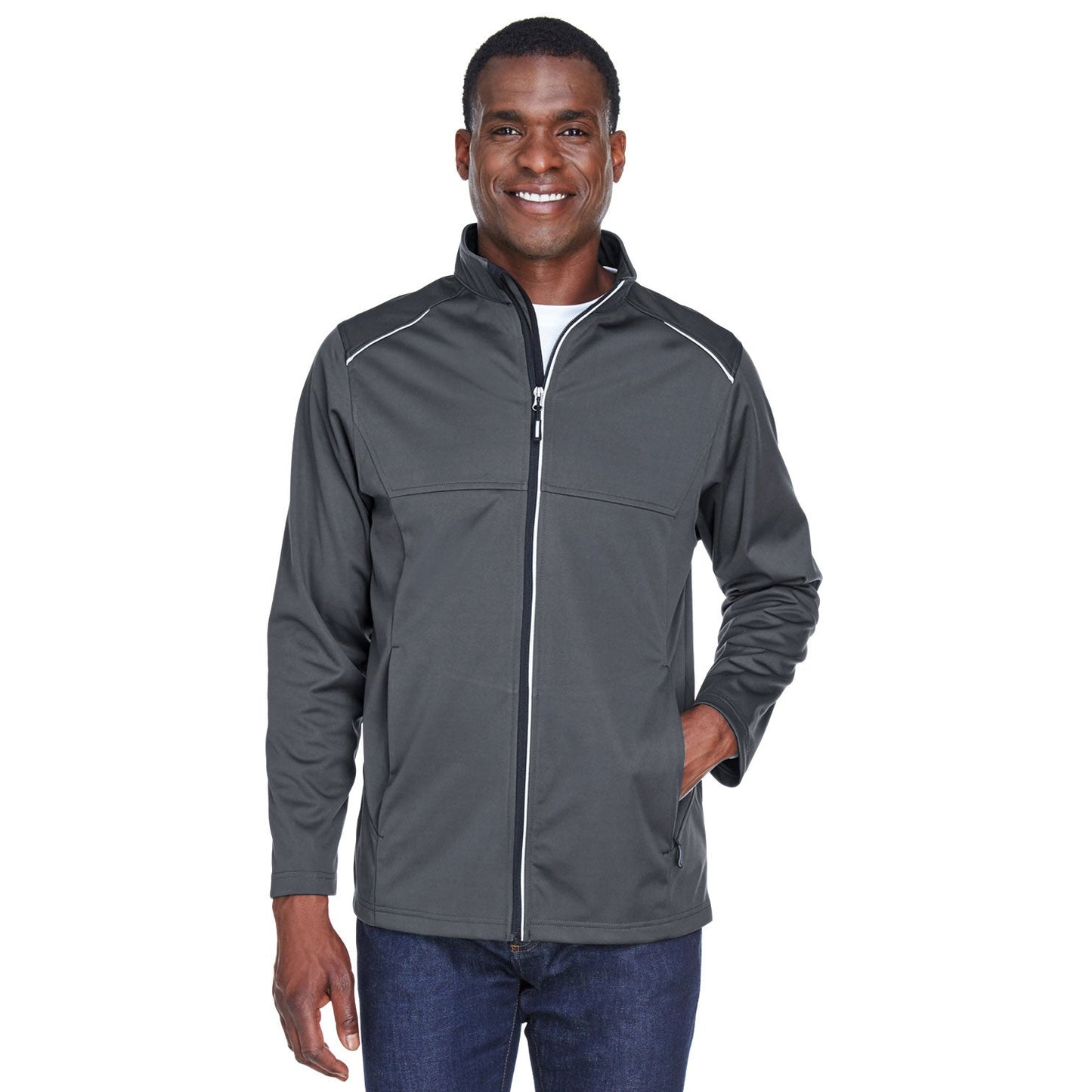 Black Jackets | Core 365 | Stylish Tech-Shell - Core 365 - Waterproof Design