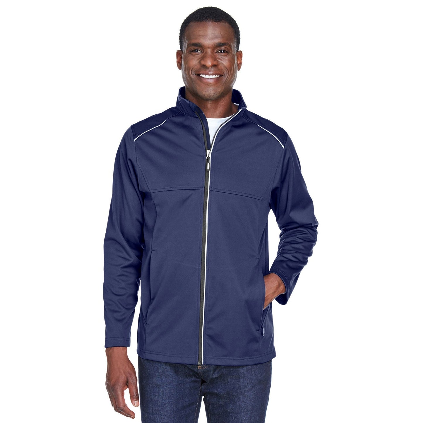 Black Jackets | Core 365 | Stylish Tech-Shell - Core 365 - Waterproof Design