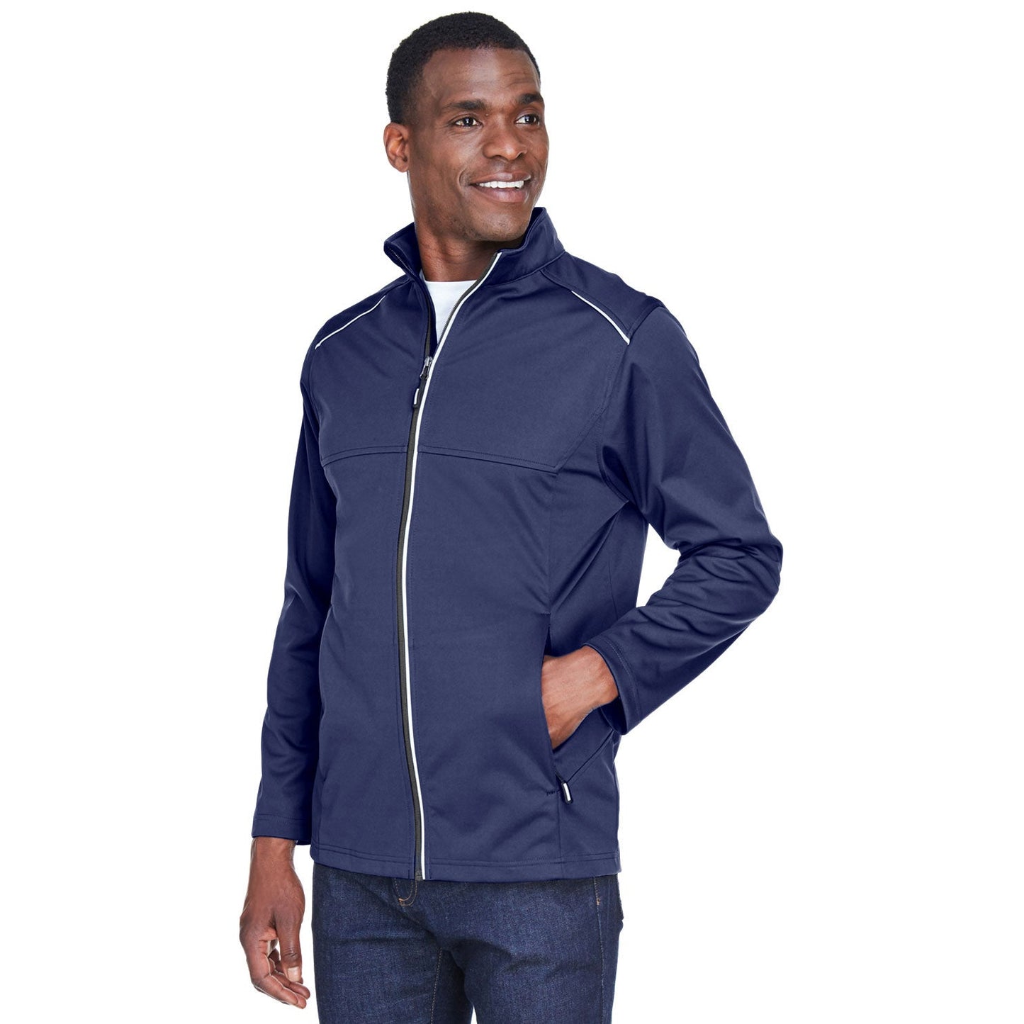 Black Jackets | Core 365 | Stylish Tech-Shell - Core 365 - Waterproof Design