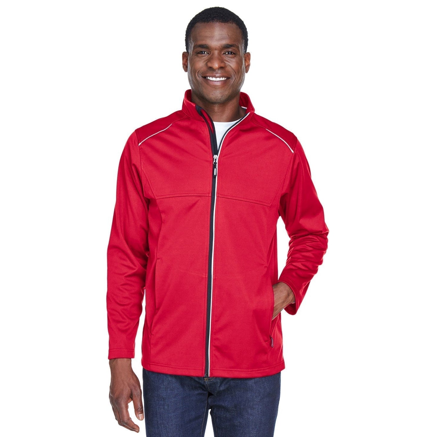 Black Jackets | Core 365 | Stylish Tech-Shell - Core 365 - Waterproof Design