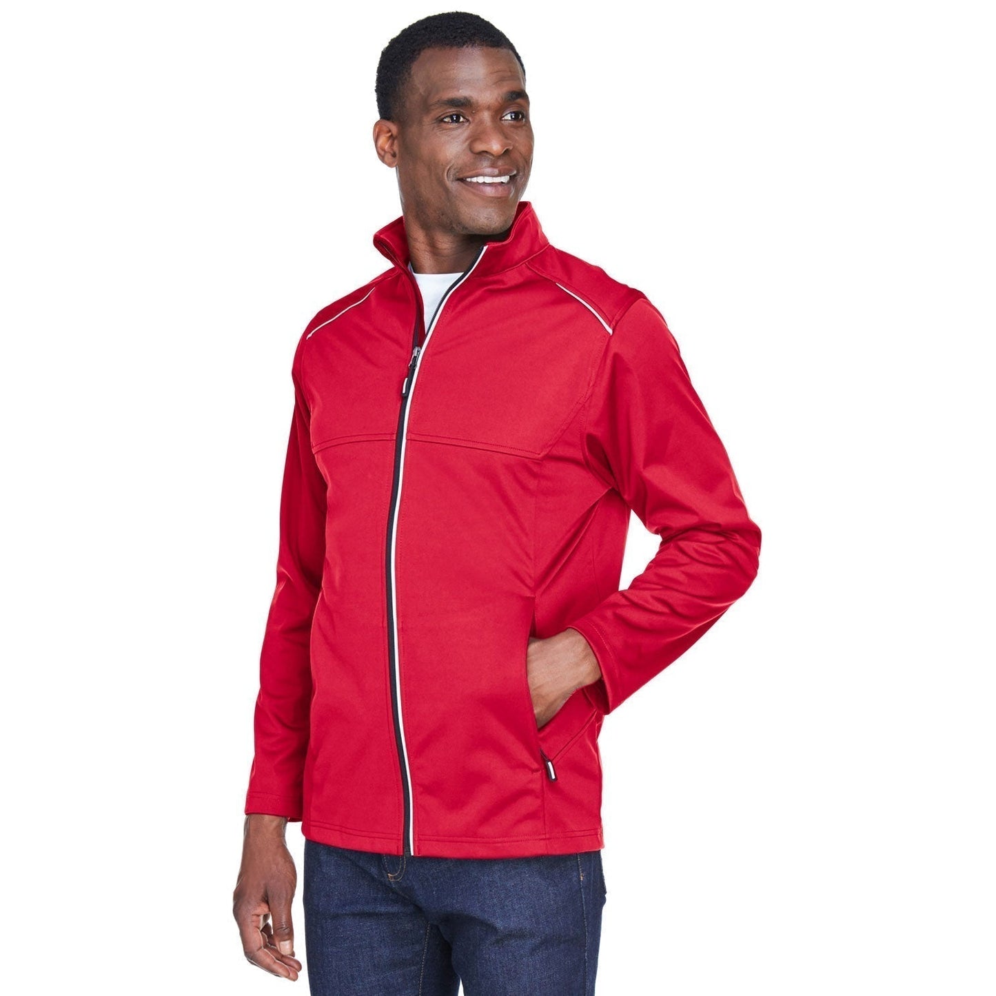 Black Jackets | Core 365 | Stylish Tech-Shell - Core 365 - Waterproof Design