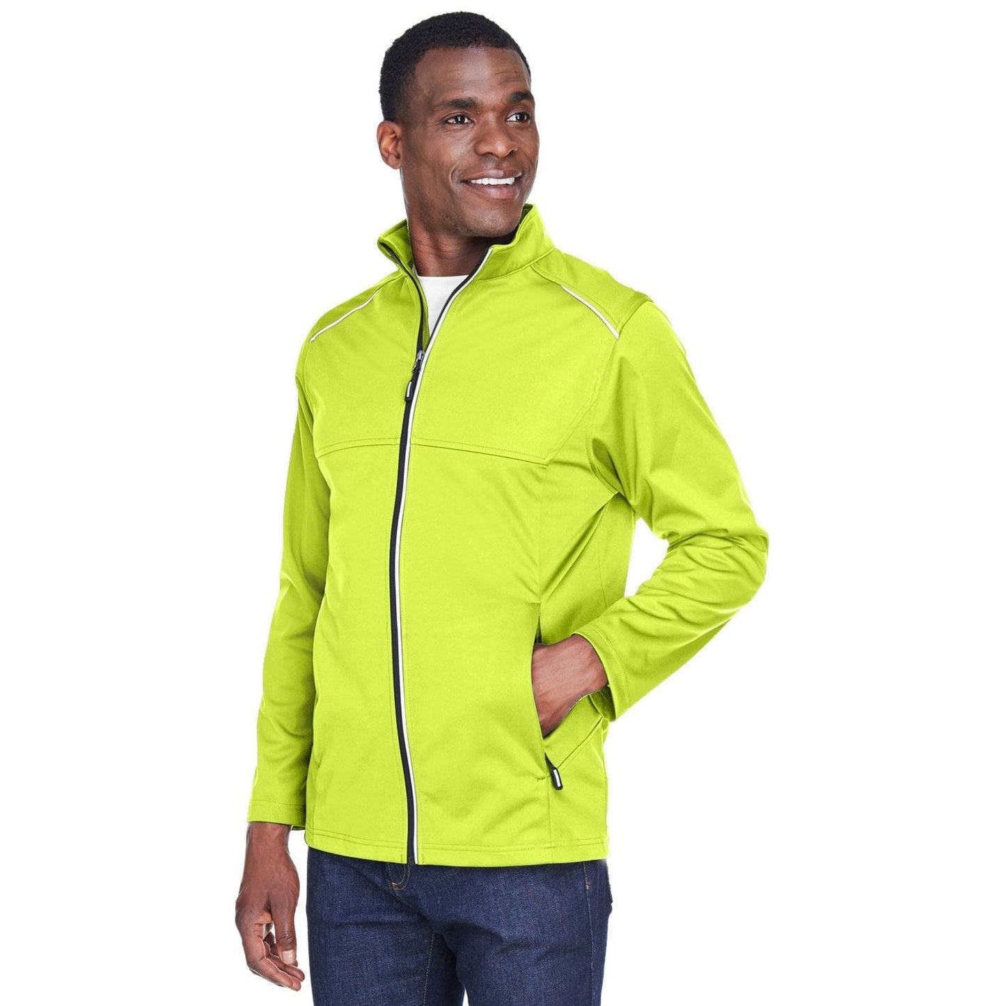 Black Jackets | Core 365 | Stylish Tech-Shell - Core 365 - Waterproof Design