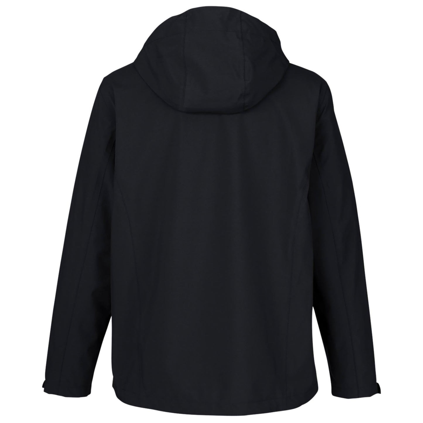 Black Packable Jacket - Core 365 - Waterproof Design