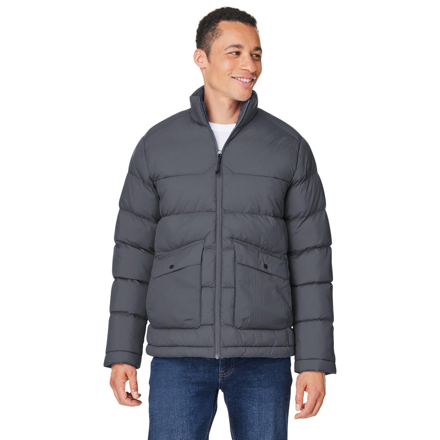 Black Jackets - Core 365 - Water-Repellent Puffer